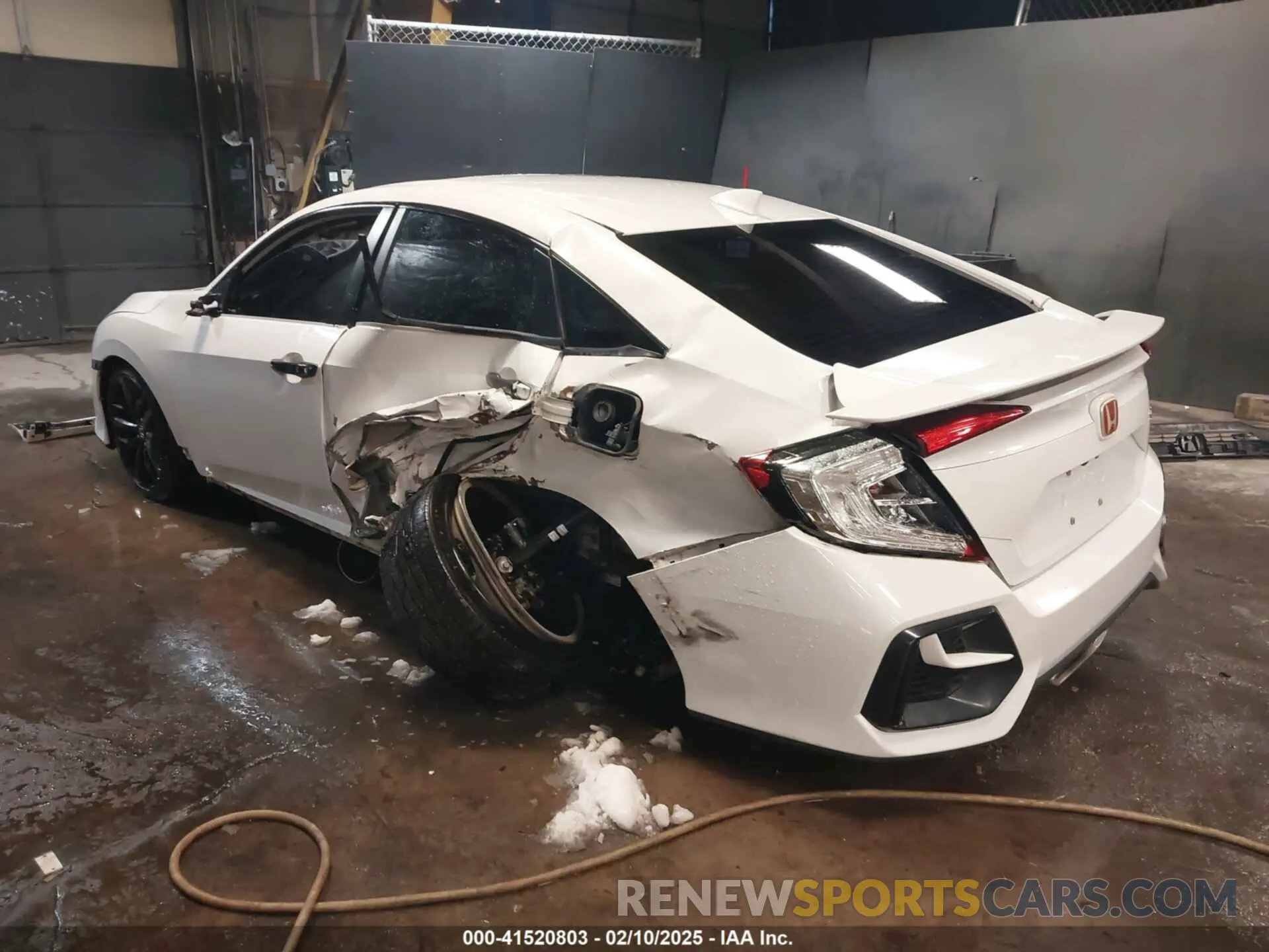 3 Photograph of a damaged car 2HGFC1E58LH700541 HONDA CIVIC SI 2020