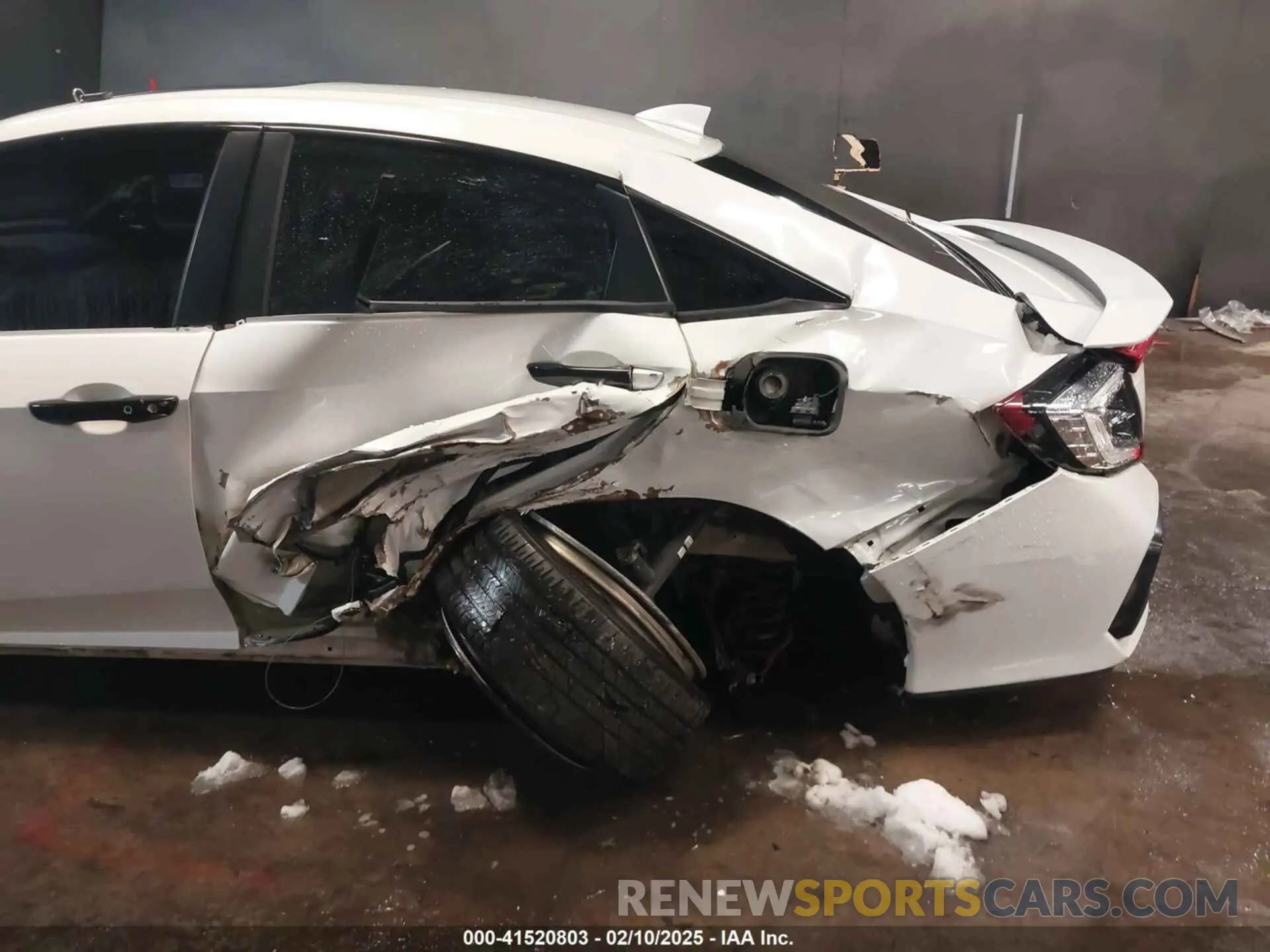 6 Photograph of a damaged car 2HGFC1E58LH700541 HONDA CIVIC SI 2020