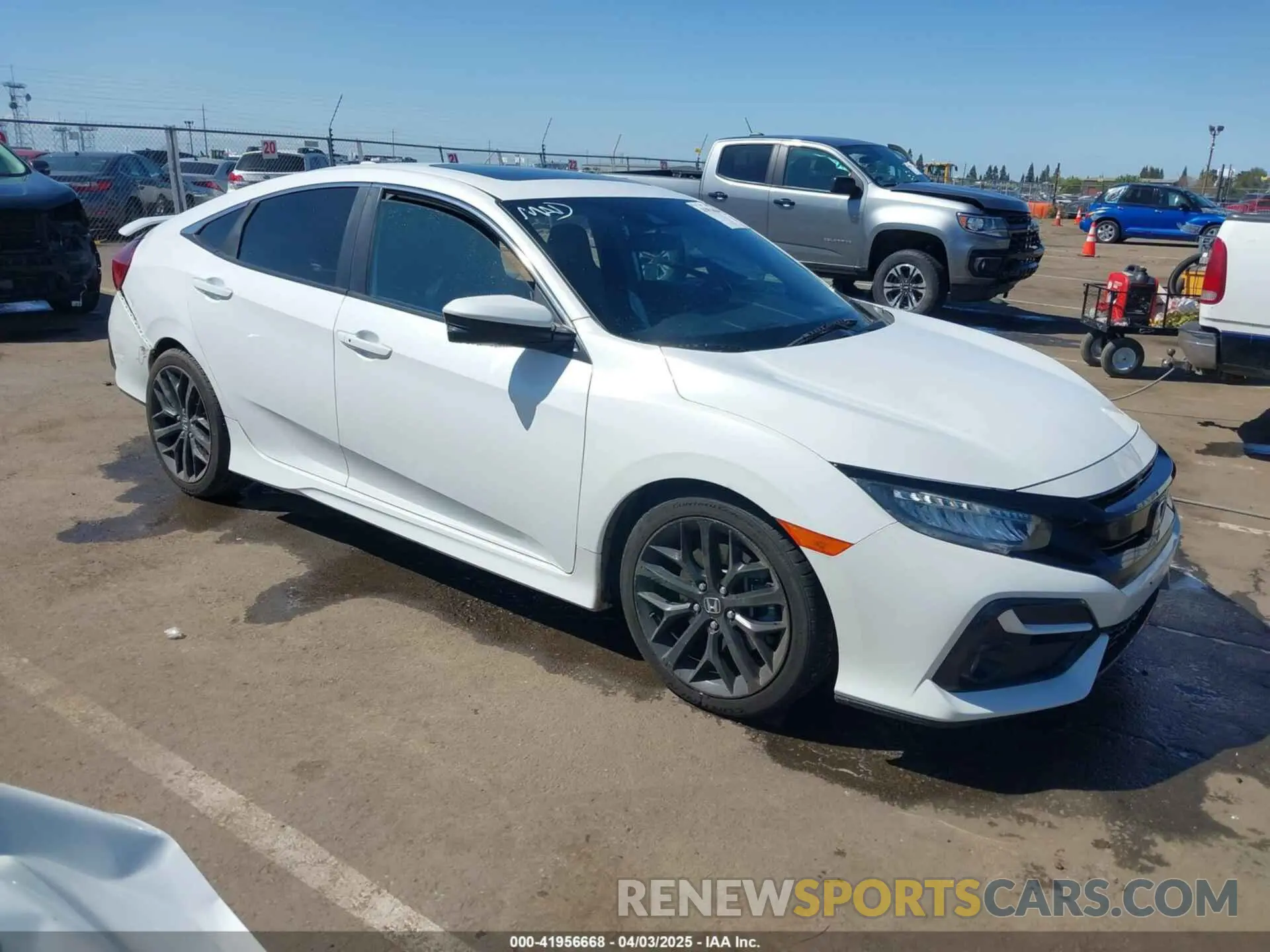 1 Photograph of a damaged car 2HGFC1E59LH702623 HONDA CIVIC SI 2020