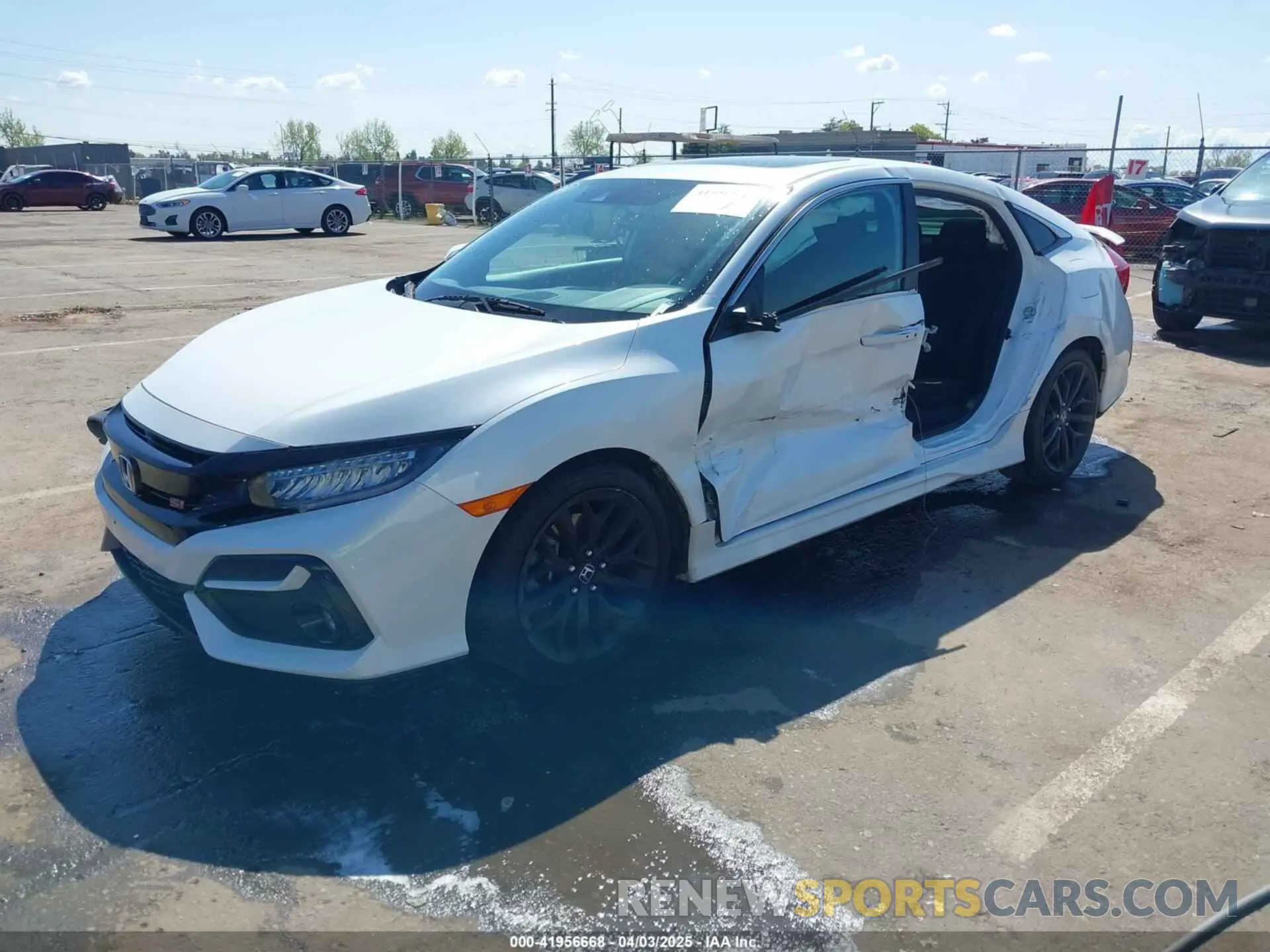 2 Photograph of a damaged car 2HGFC1E59LH702623 HONDA CIVIC SI 2020