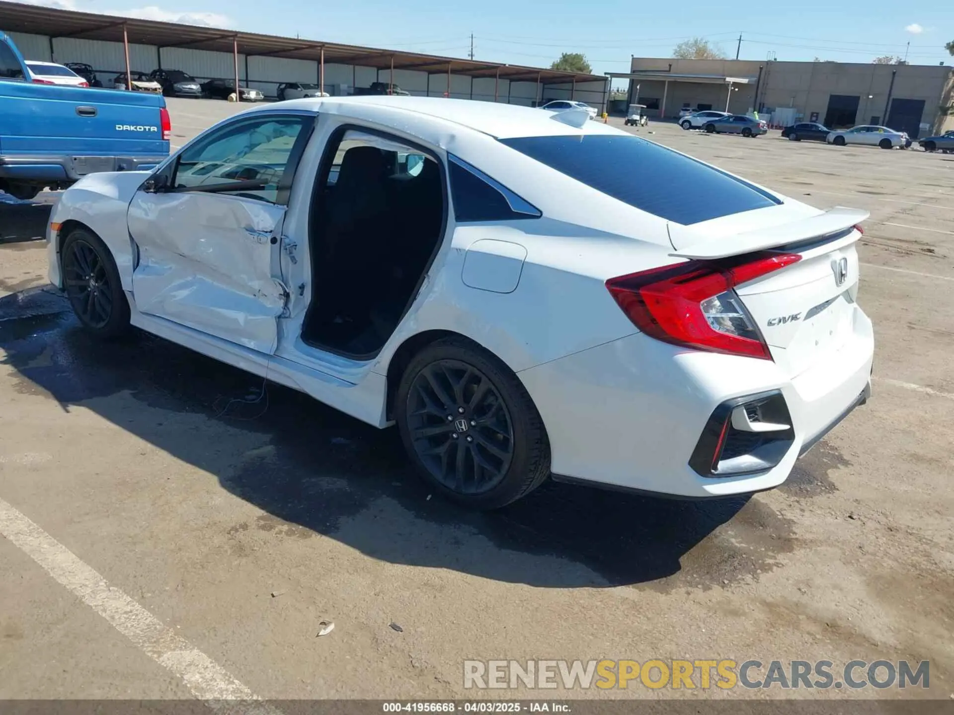 3 Photograph of a damaged car 2HGFC1E59LH702623 HONDA CIVIC SI 2020