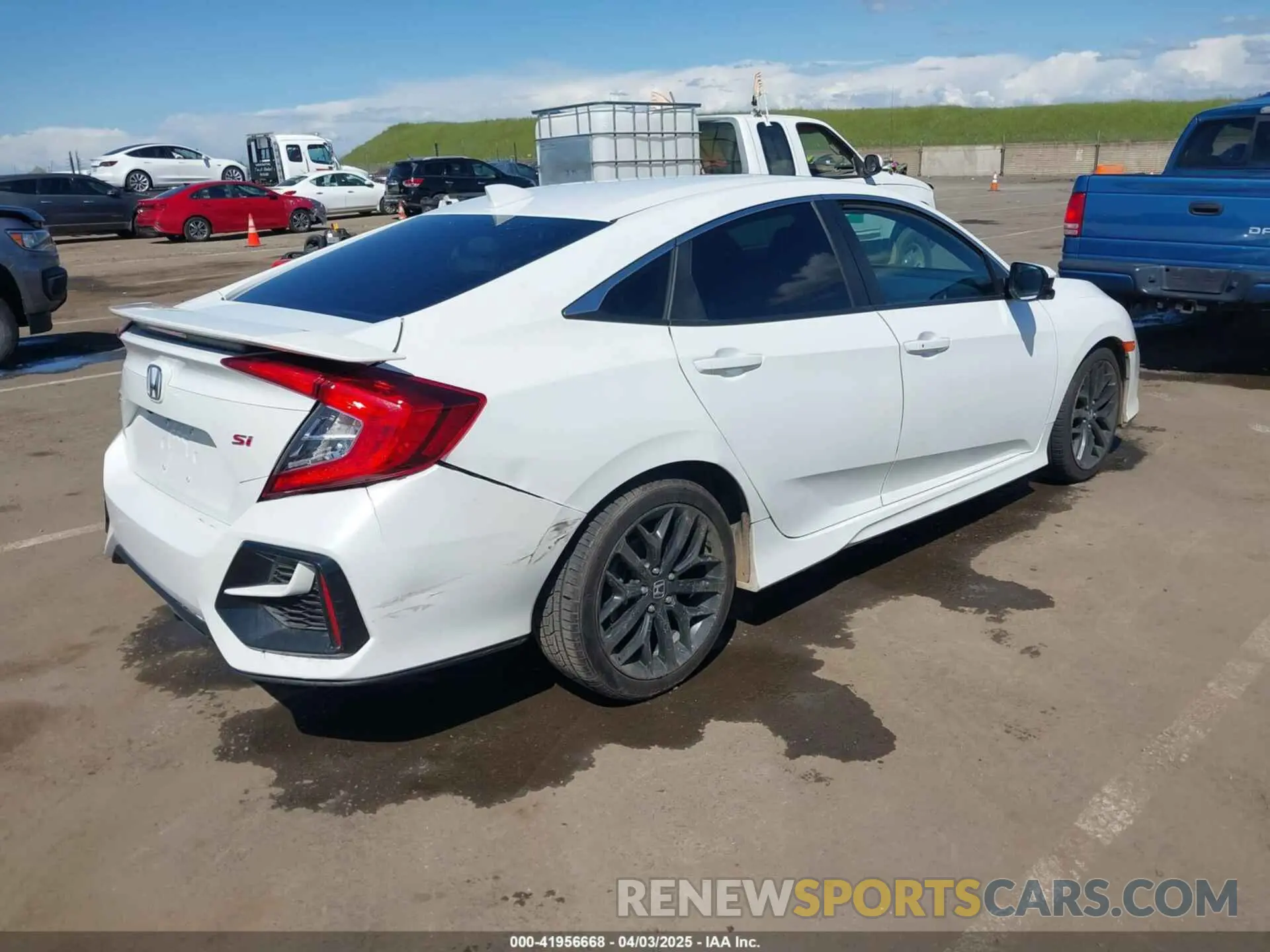 4 Photograph of a damaged car 2HGFC1E59LH702623 HONDA CIVIC SI 2020