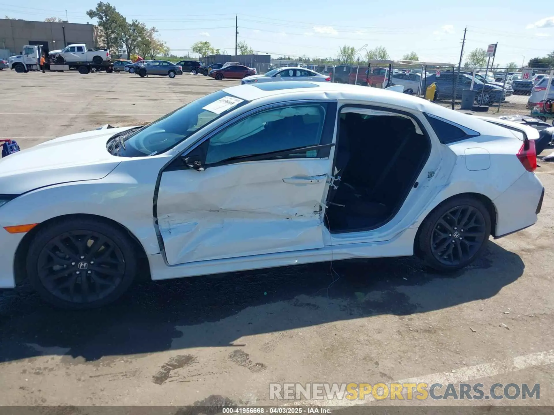 6 Photograph of a damaged car 2HGFC1E59LH702623 HONDA CIVIC SI 2020