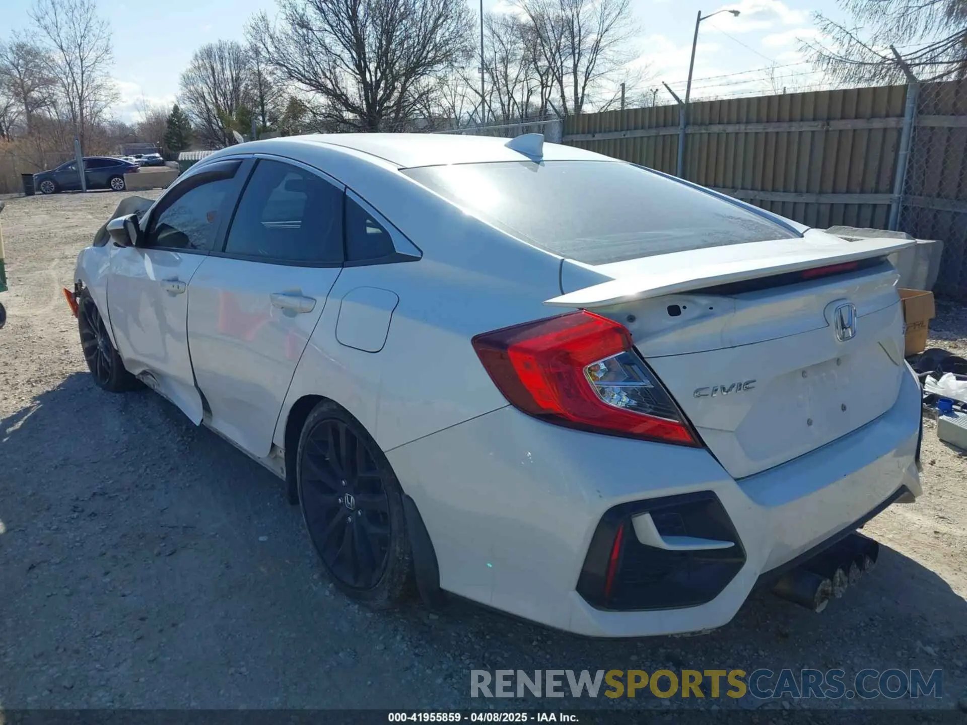 3 Photograph of a damaged car 2HGFC1E59LH703562 HONDA CIVIC SI 2020