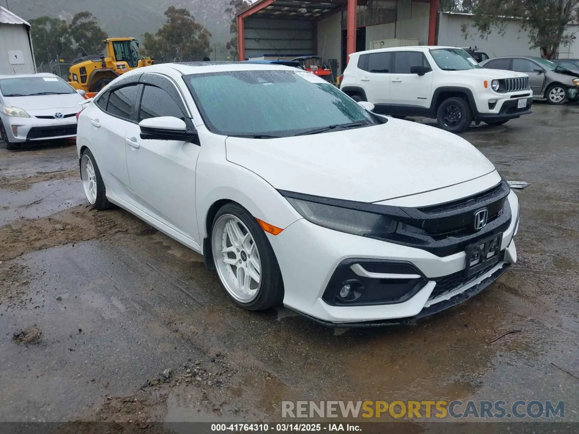 1 Photograph of a damaged car 2HGFC1E59LH707630 HONDA CIVIC SI 2020