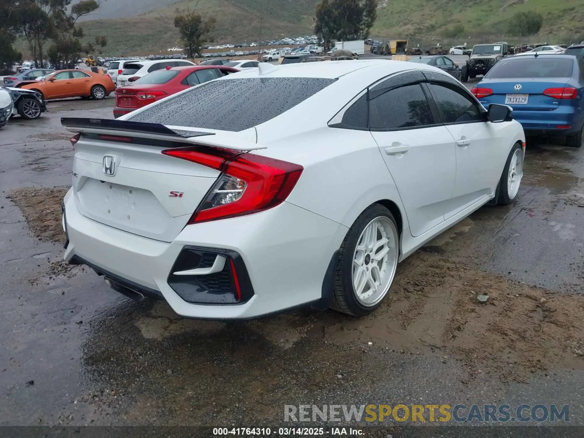 4 Photograph of a damaged car 2HGFC1E59LH707630 HONDA CIVIC SI 2020