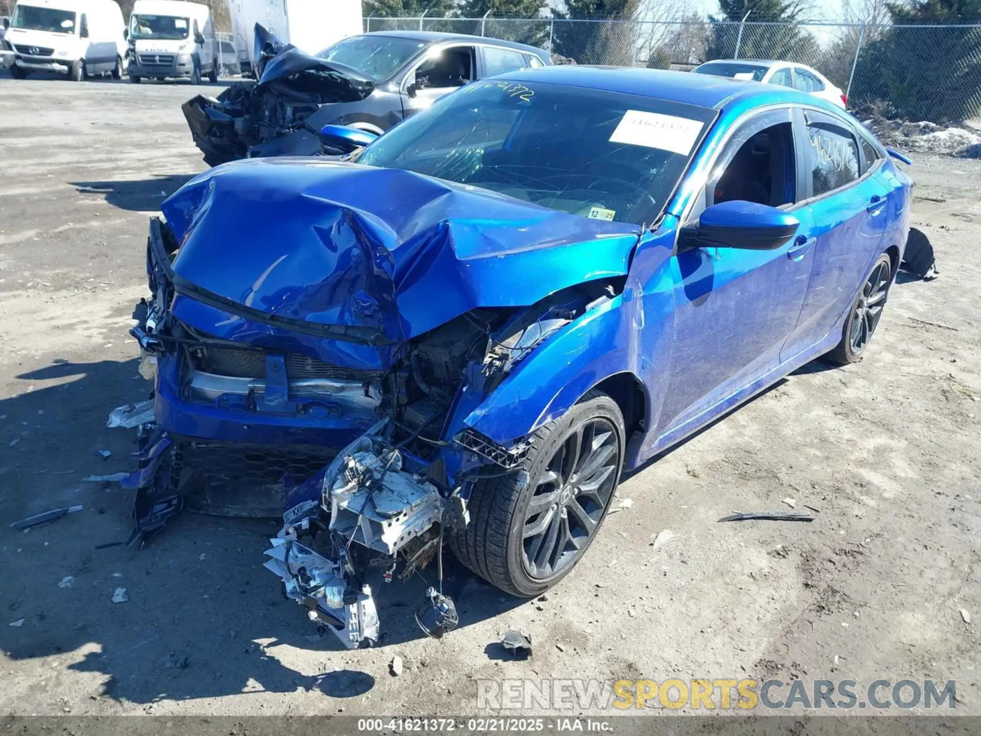 2 Photograph of a damaged car 2HGFC1E59LH707904 HONDA CIVIC SI 2020