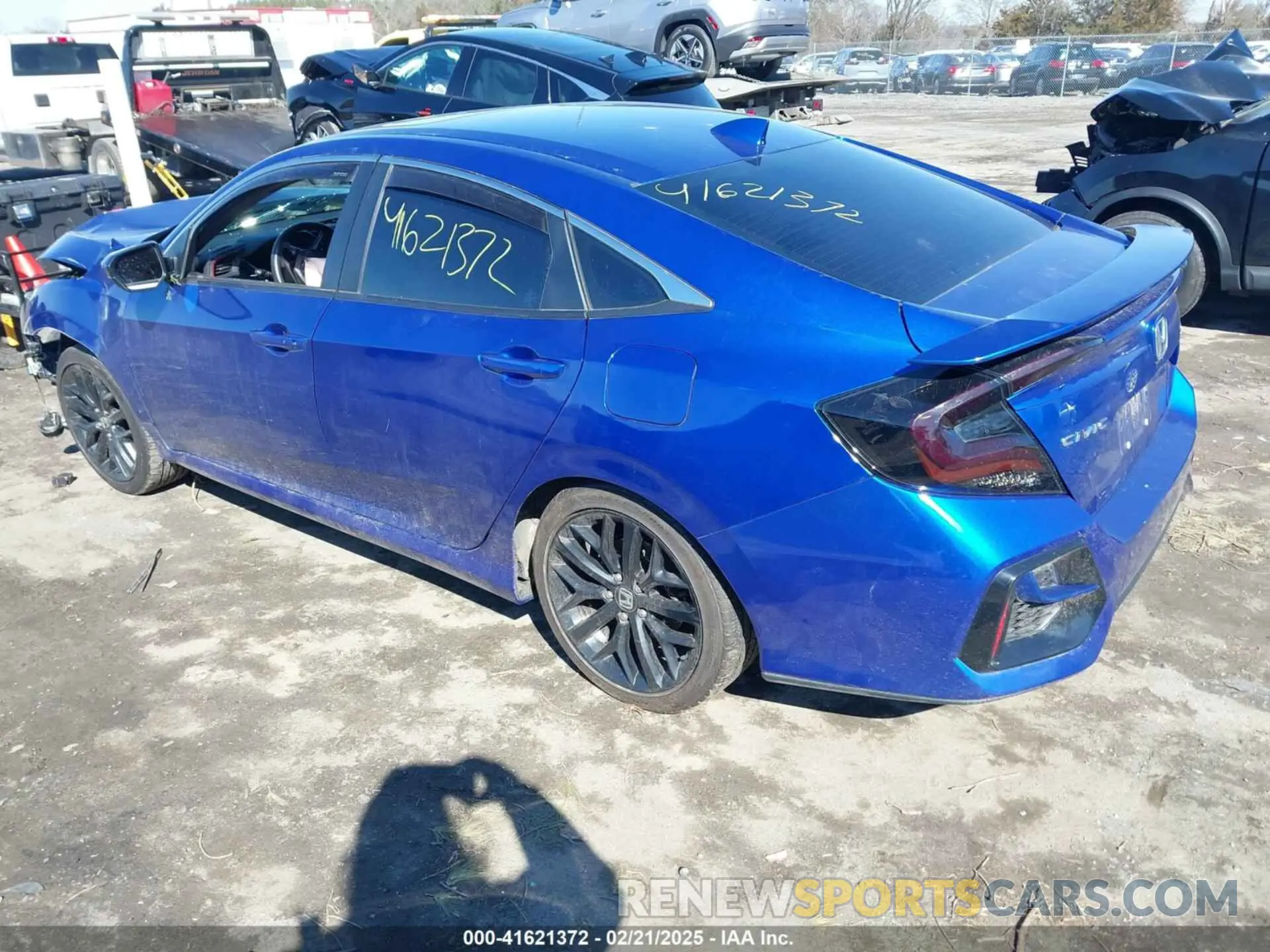 3 Photograph of a damaged car 2HGFC1E59LH707904 HONDA CIVIC SI 2020