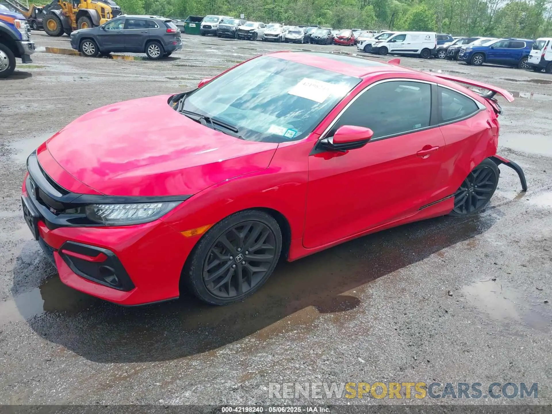 2 Photograph of a damaged car 2HGFC3A53LH752371 HONDA CIVIC SI 2020