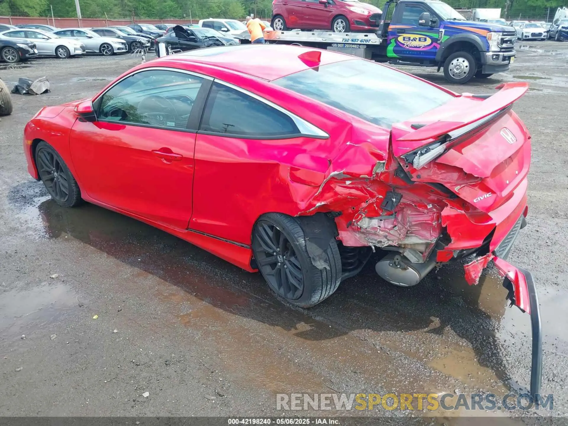 3 Photograph of a damaged car 2HGFC3A53LH752371 HONDA CIVIC SI 2020