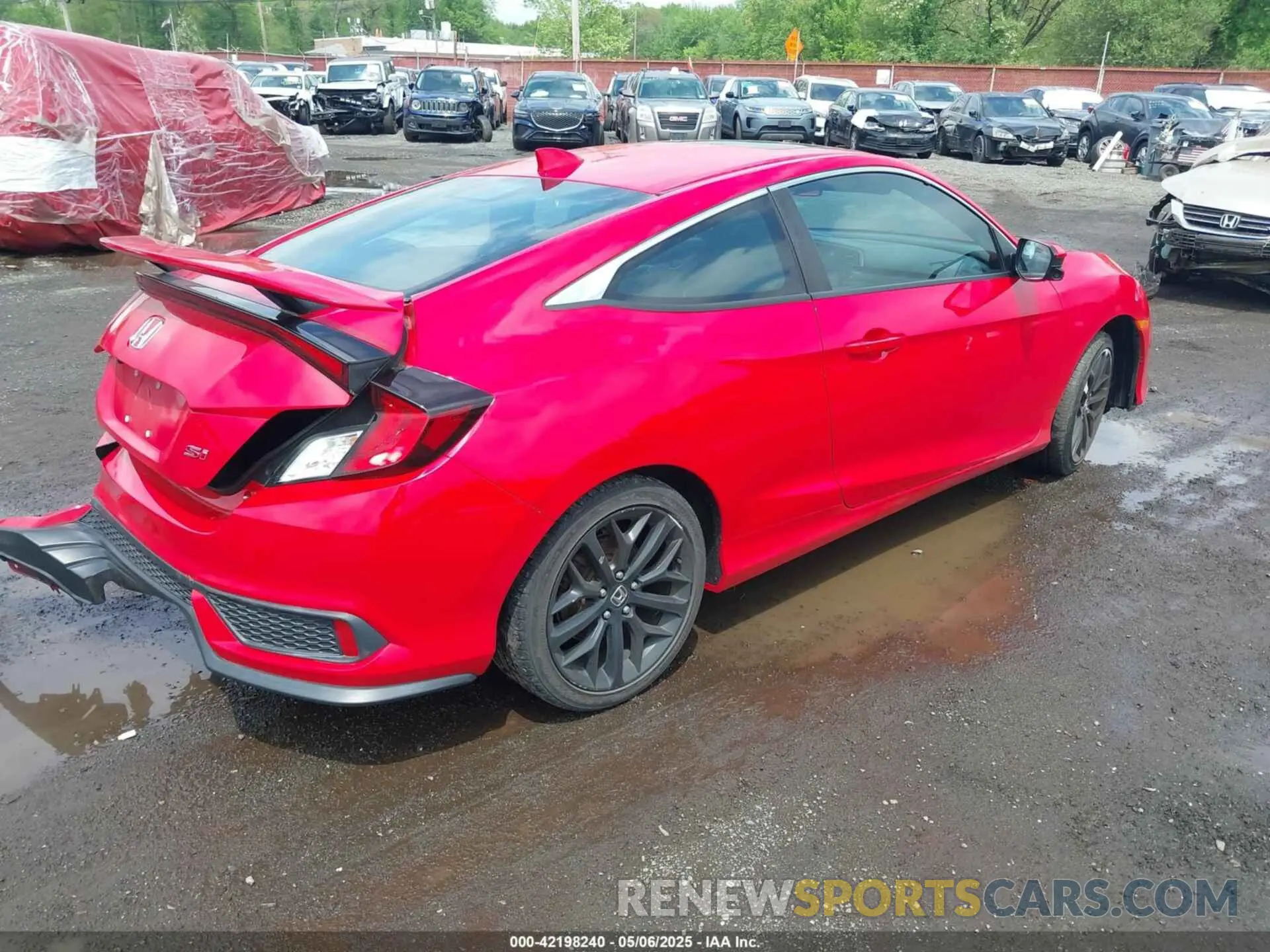 4 Photograph of a damaged car 2HGFC3A53LH752371 HONDA CIVIC SI 2020