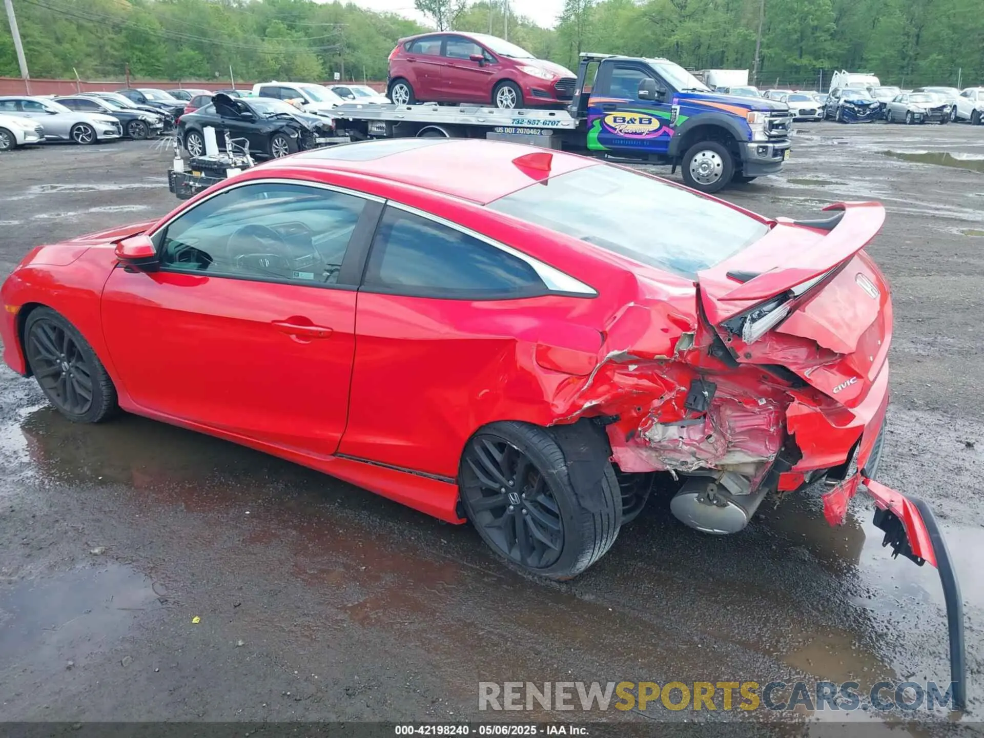 6 Photograph of a damaged car 2HGFC3A53LH752371 HONDA CIVIC SI 2020