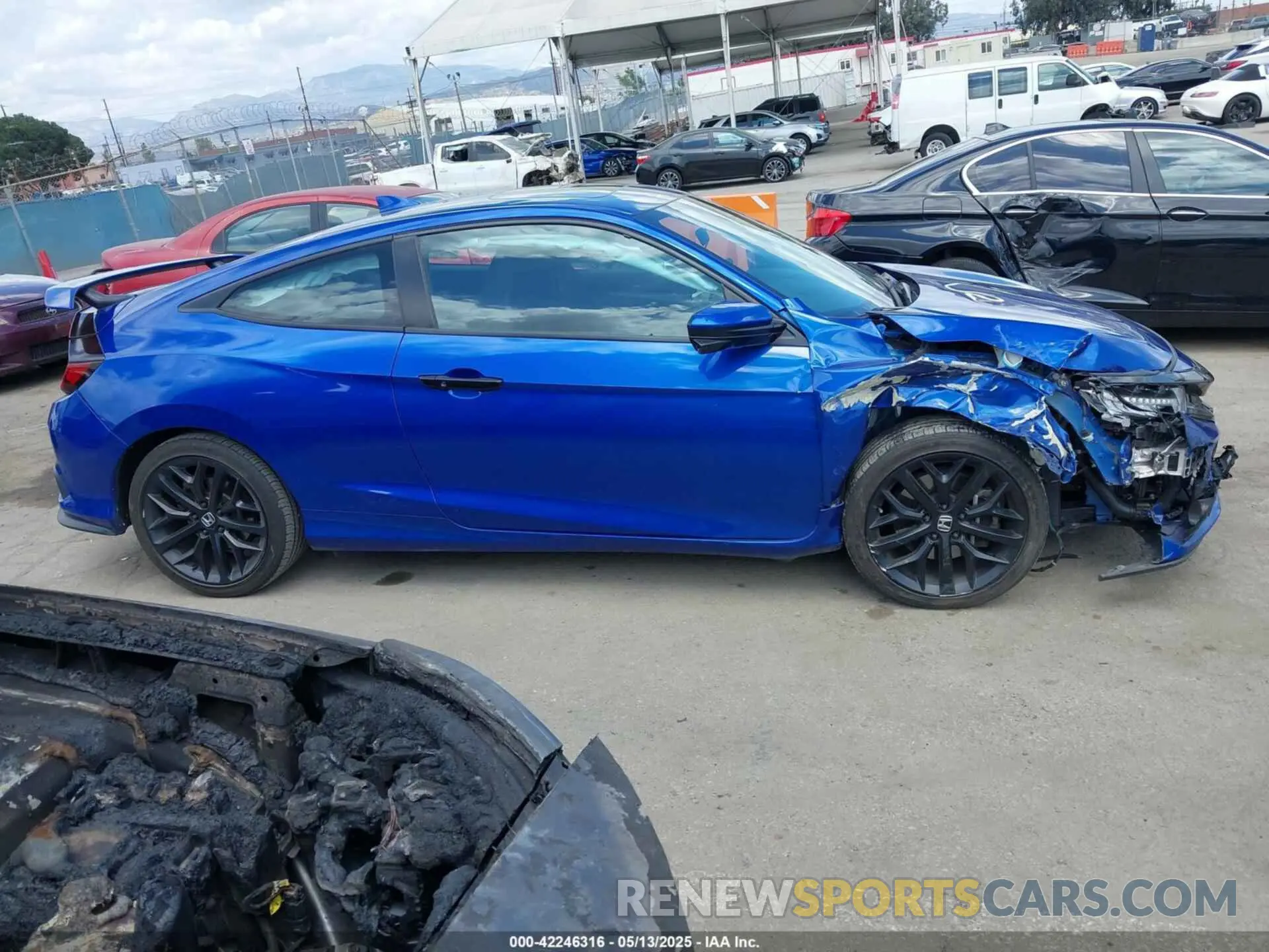 13 Photograph of a damaged car 2HGFC3A54LH752802 HONDA CIVIC SI 2020