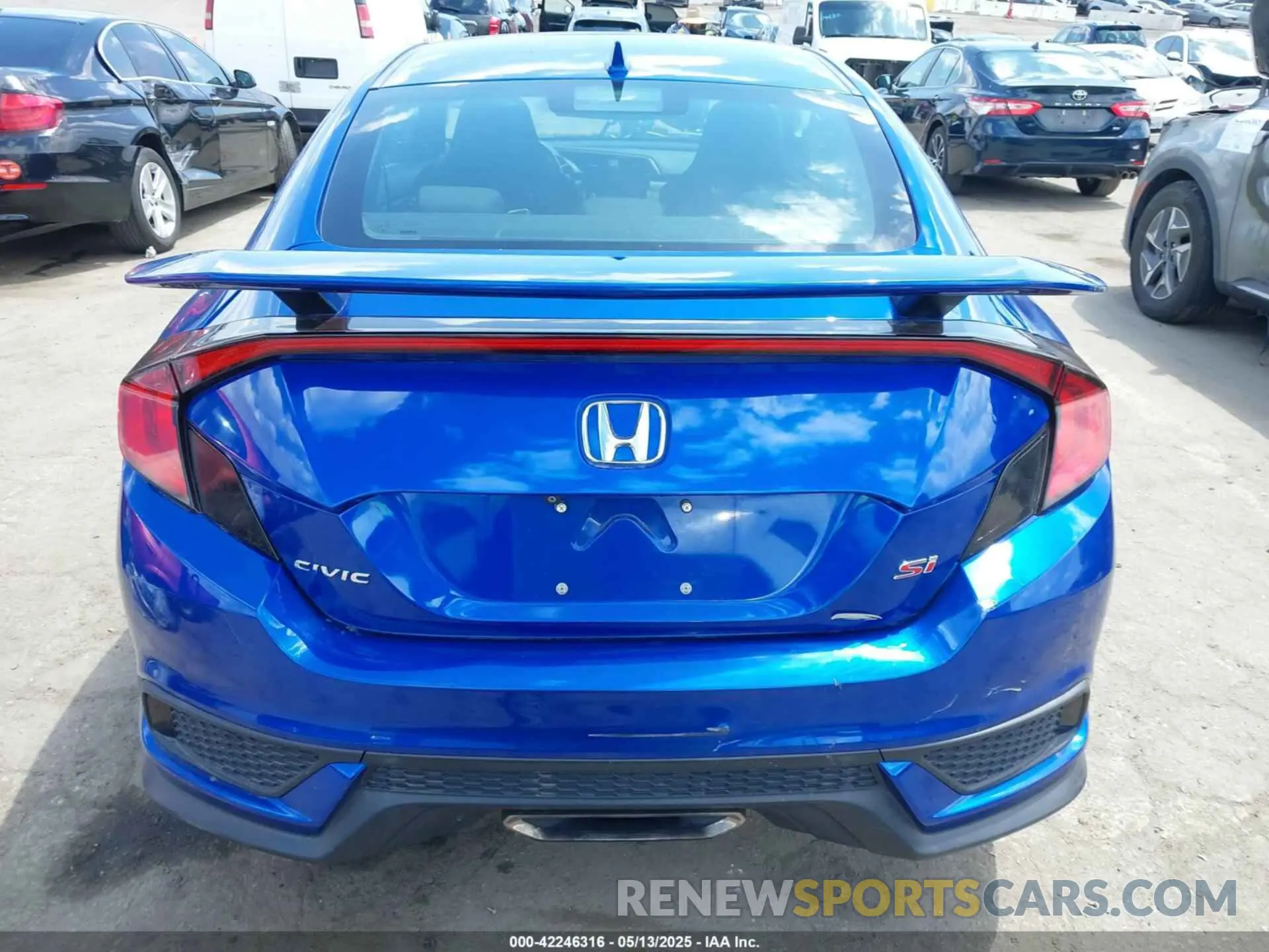 16 Photograph of a damaged car 2HGFC3A54LH752802 HONDA CIVIC SI 2020
