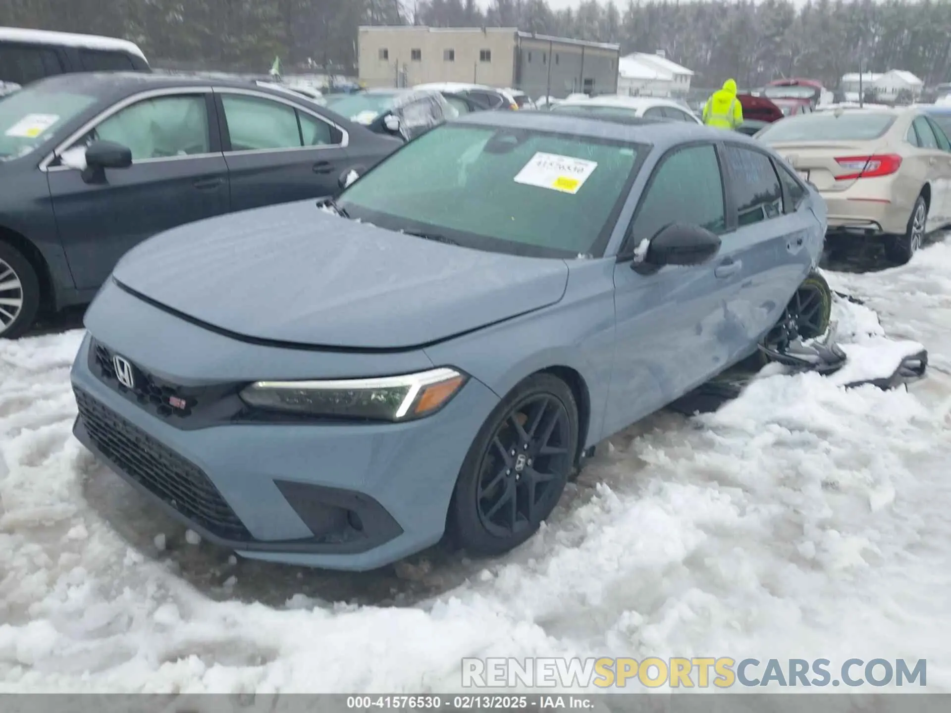 2 Photograph of a damaged car 2HGFE1E50NH470751 HONDA CIVIC SI 2022