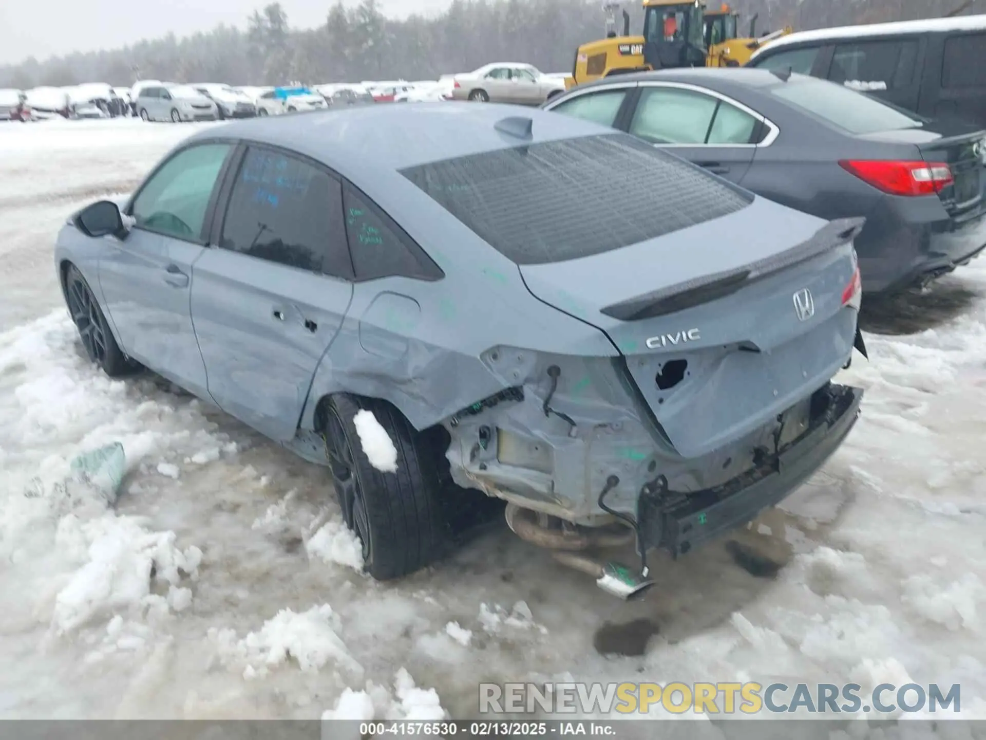 3 Photograph of a damaged car 2HGFE1E50NH470751 HONDA CIVIC SI 2022