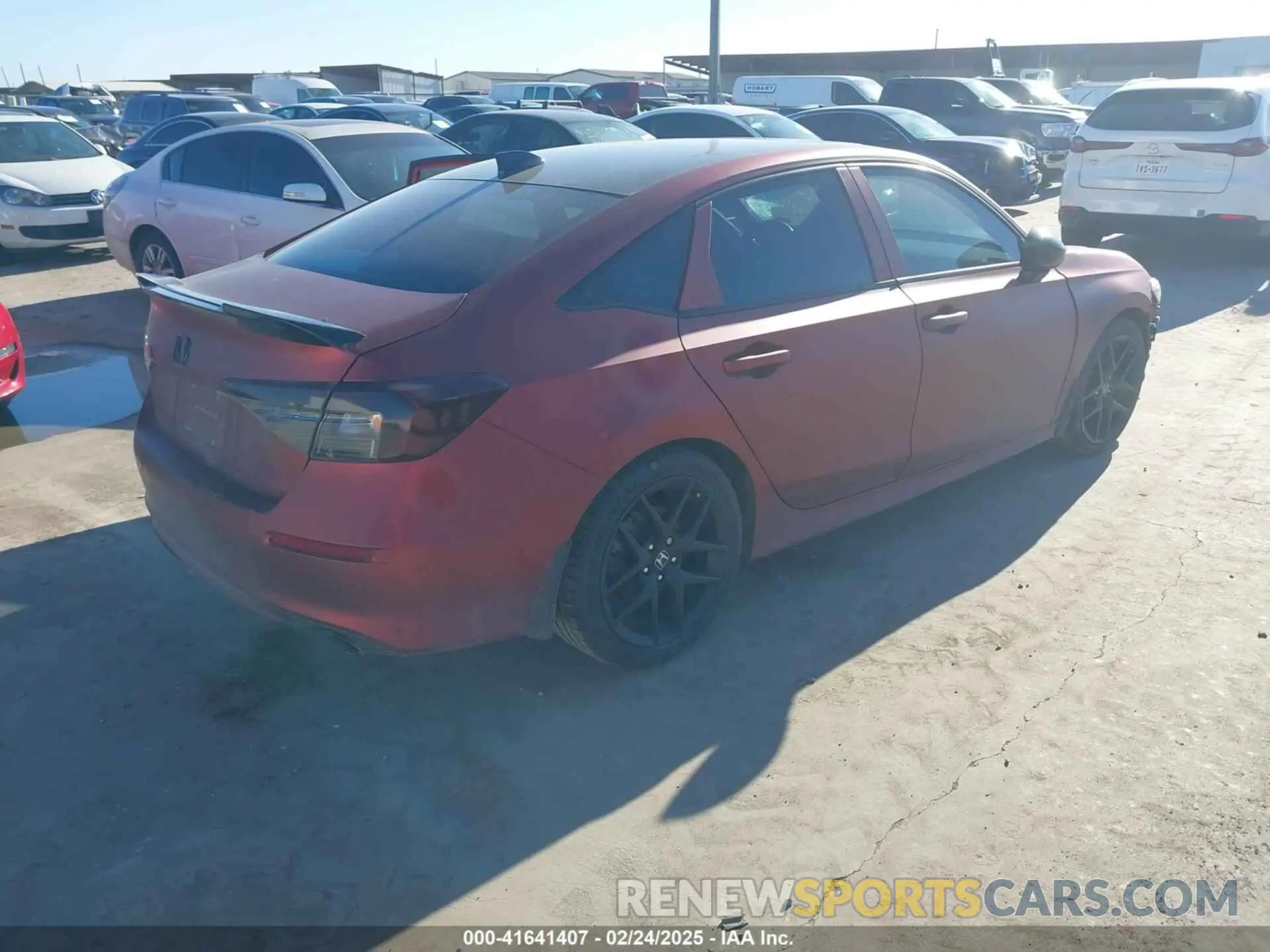 4 Photograph of a damaged car 2HGFE1E51NH470869 HONDA CIVIC SI 2022
