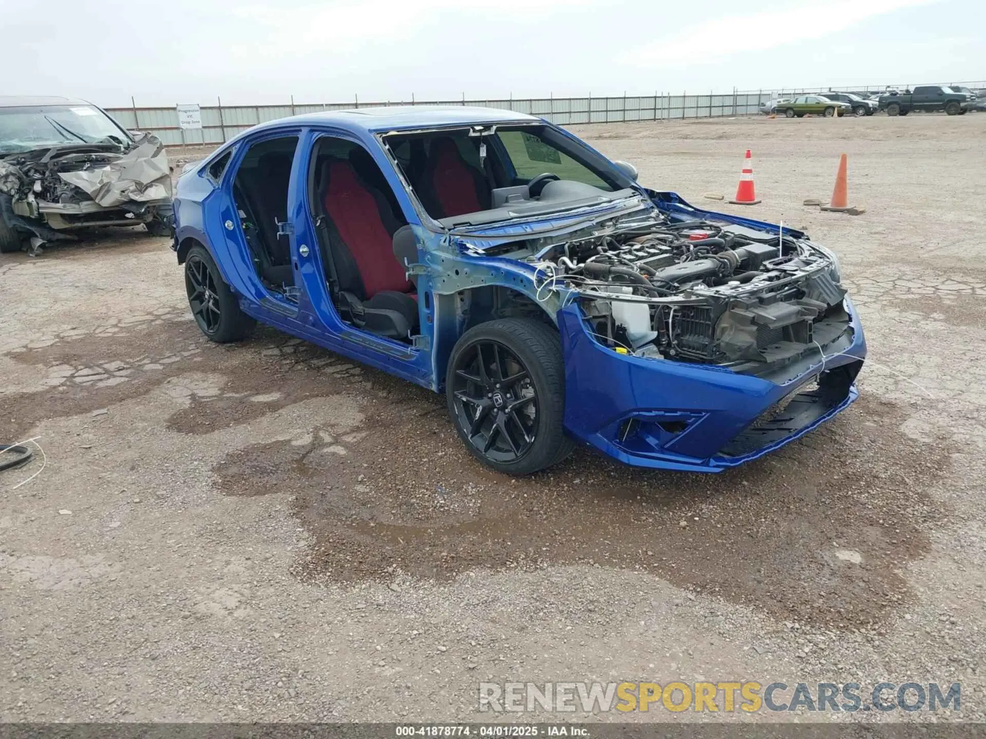 1 Photograph of a damaged car 2HGFE1E52NH471741 HONDA CIVIC SI 2022
