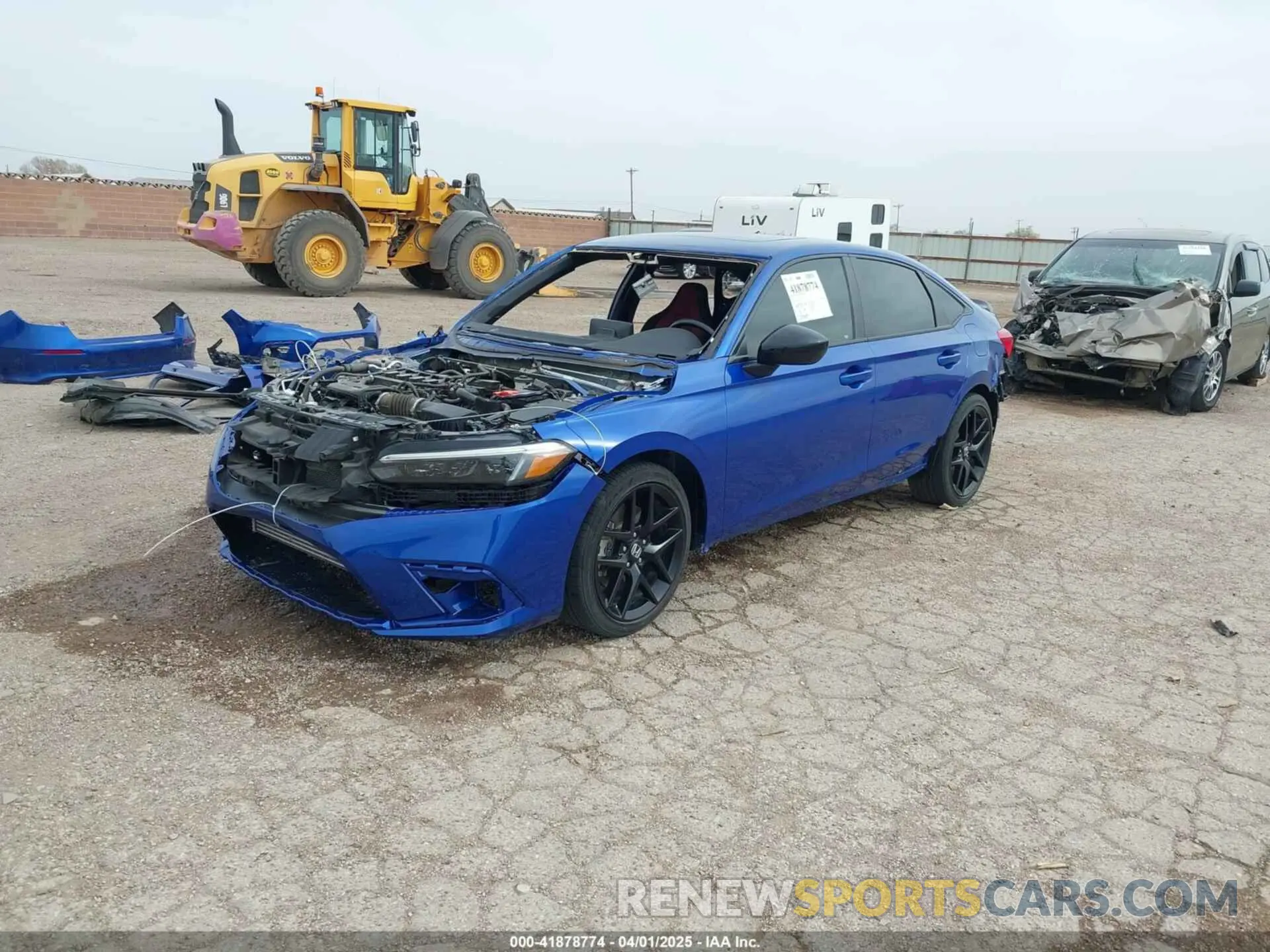 2 Photograph of a damaged car 2HGFE1E52NH471741 HONDA CIVIC SI 2022
