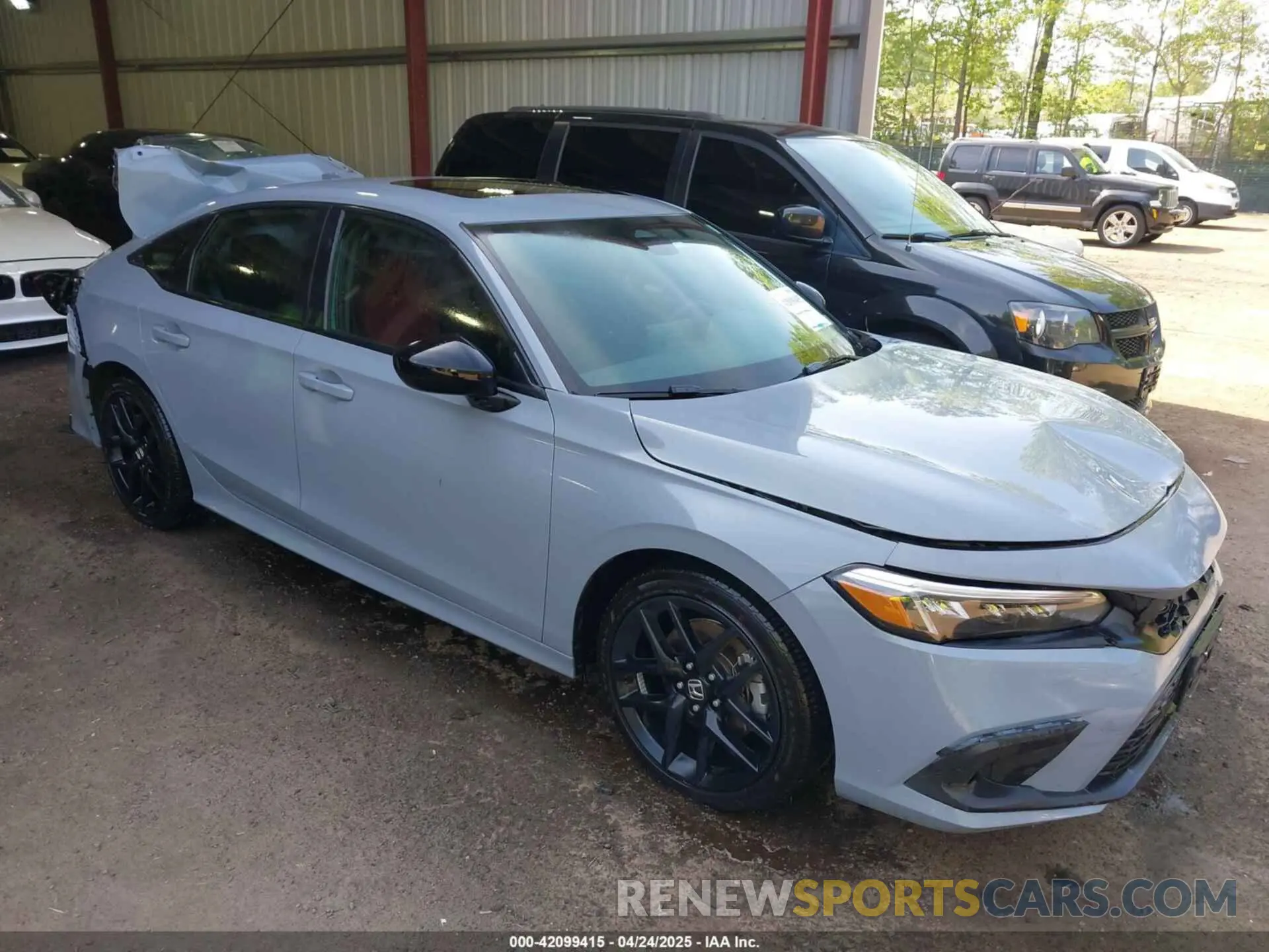 1 Photograph of a damaged car 2HGFE1E52NH474042 HONDA CIVIC SI 2022