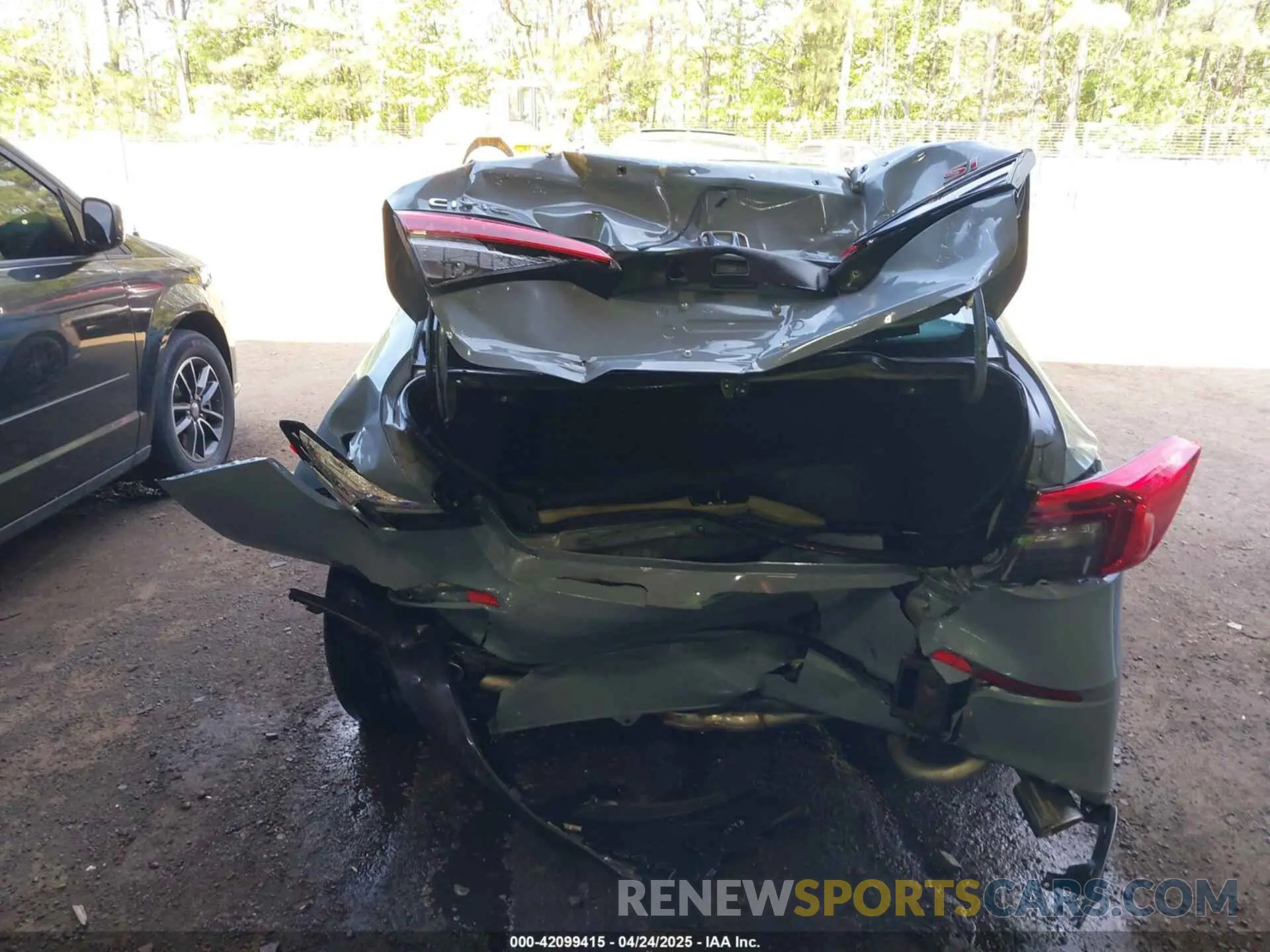 6 Photograph of a damaged car 2HGFE1E52NH474042 HONDA CIVIC SI 2022