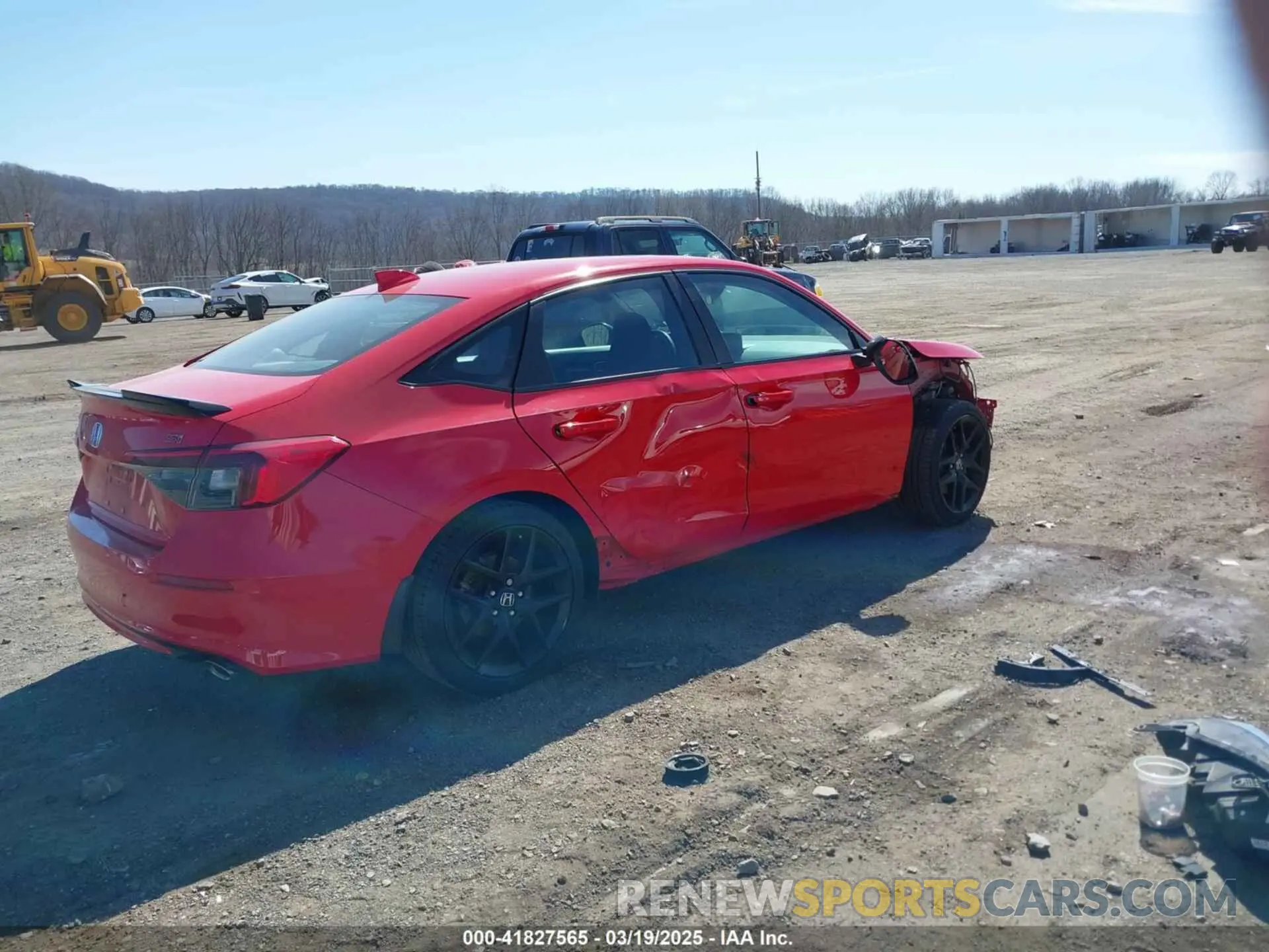 4 Photograph of a damaged car 2HGFE1E52NH474526 HONDA CIVIC SI 2022