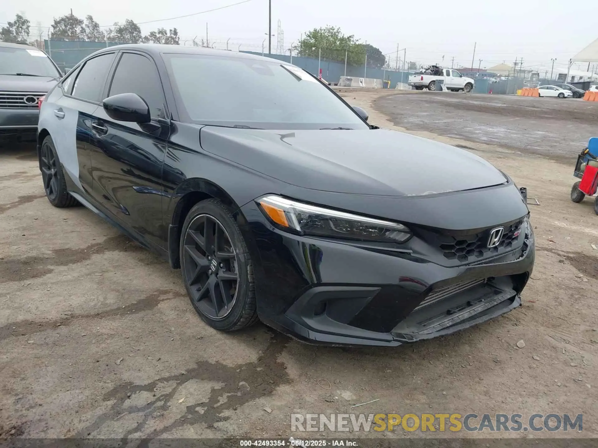 1 Photograph of a damaged car 2HGFE1E52NH477331 HONDA CIVIC SI 2022