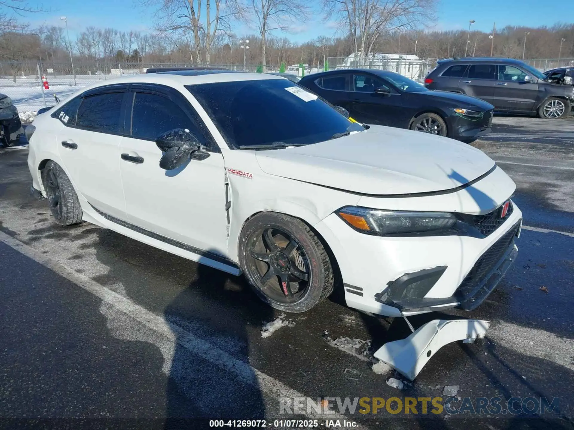 1 Photograph of a damaged car 2HGFE1E55NH475153 HONDA CIVIC SI 2022