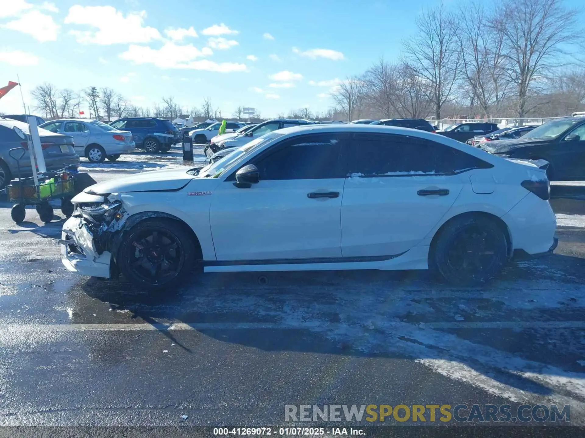 14 Photograph of a damaged car 2HGFE1E55NH475153 HONDA CIVIC SI 2022