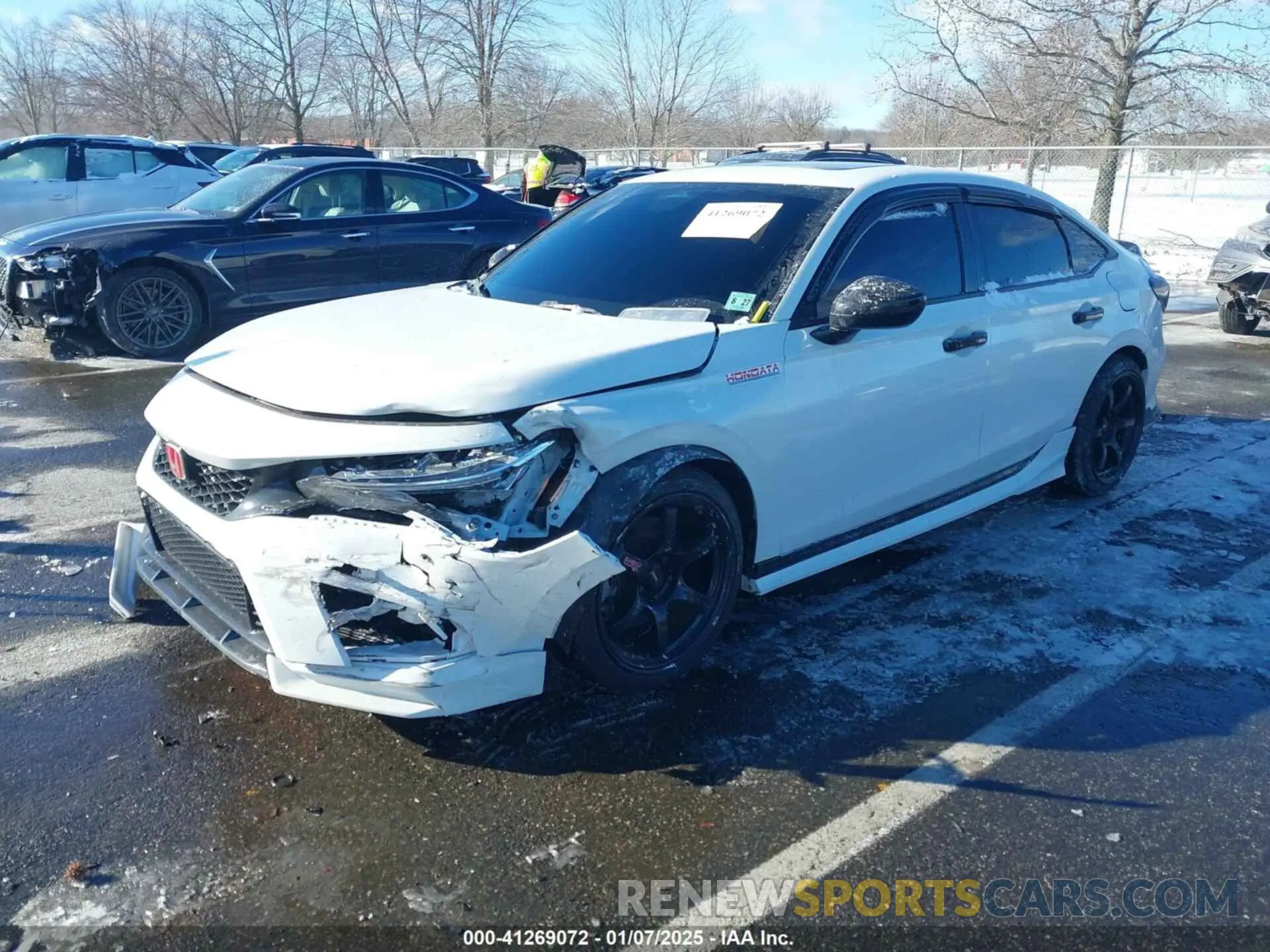 2 Photograph of a damaged car 2HGFE1E55NH475153 HONDA CIVIC SI 2022