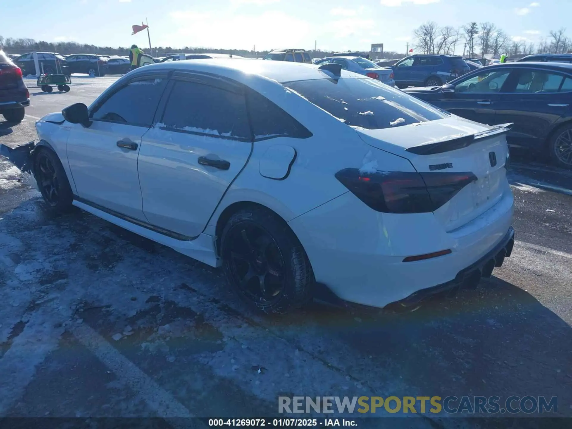 3 Photograph of a damaged car 2HGFE1E55NH475153 HONDA CIVIC SI 2022