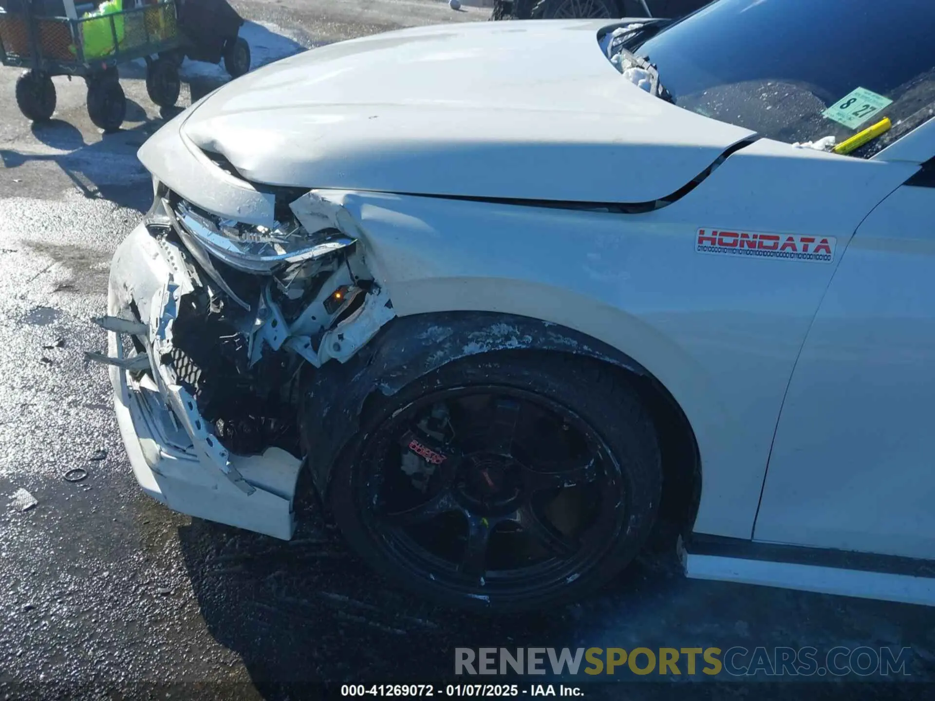 6 Photograph of a damaged car 2HGFE1E55NH475153 HONDA CIVIC SI 2022