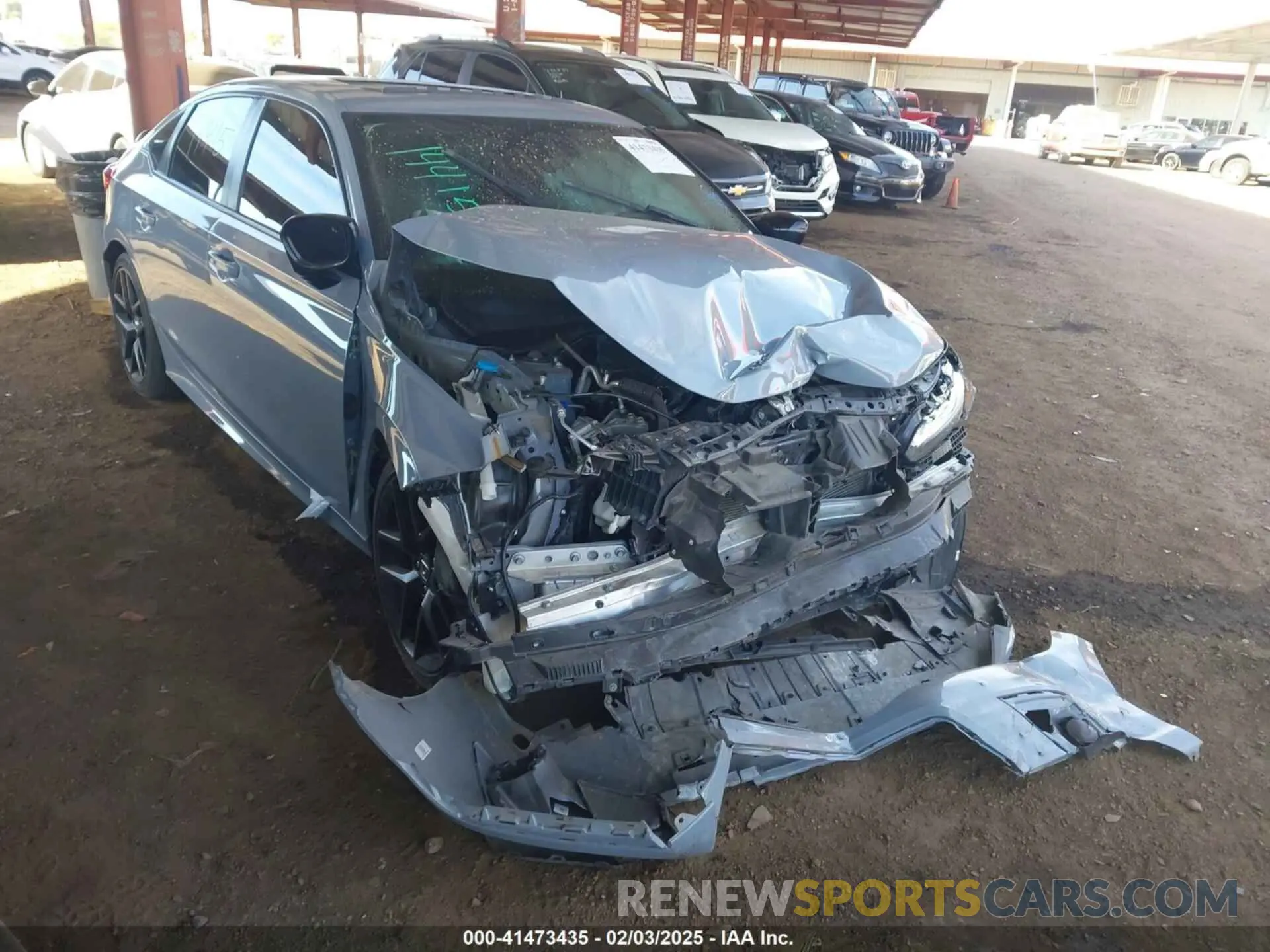 13 Photograph of a damaged car 2HGFE1E58NH473302 HONDA CIVIC SI 2022