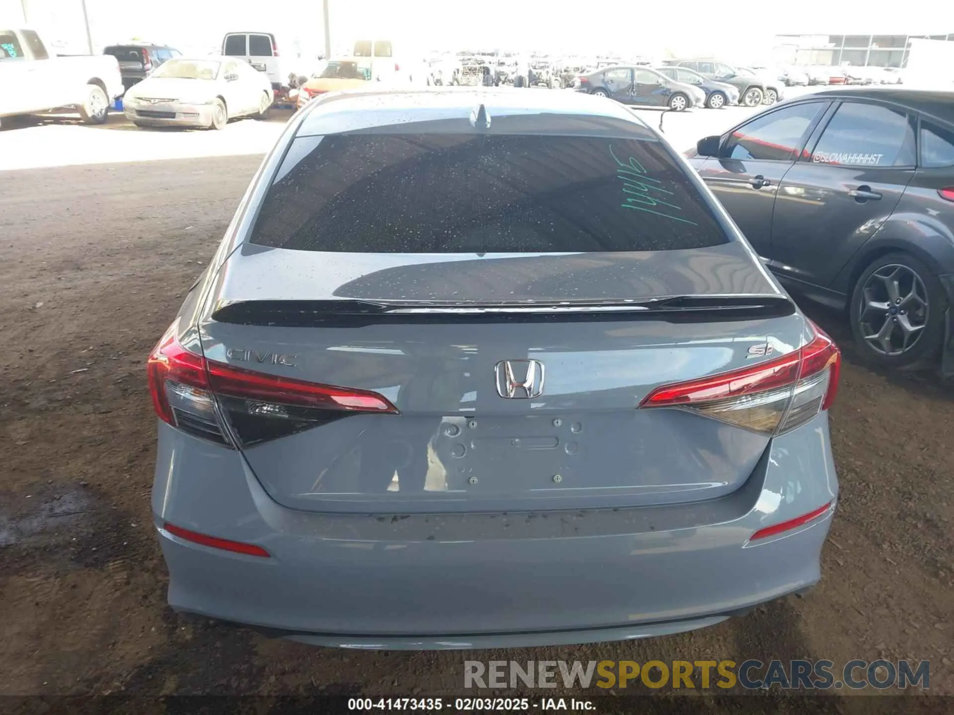 16 Photograph of a damaged car 2HGFE1E58NH473302 HONDA CIVIC SI 2022