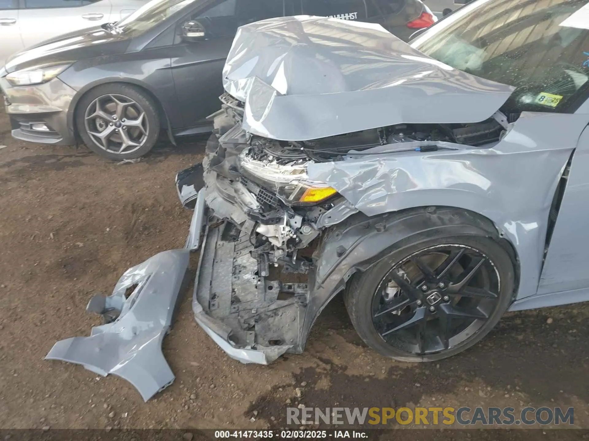 6 Photograph of a damaged car 2HGFE1E58NH473302 HONDA CIVIC SI 2022