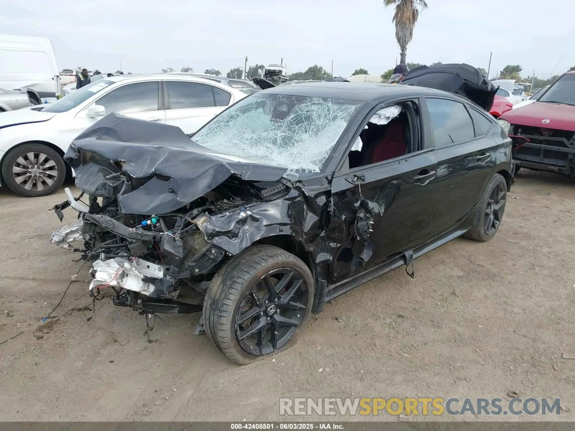 2 Photograph of a damaged car 2HGFE1E58NH473641 HONDA CIVIC SI 2022