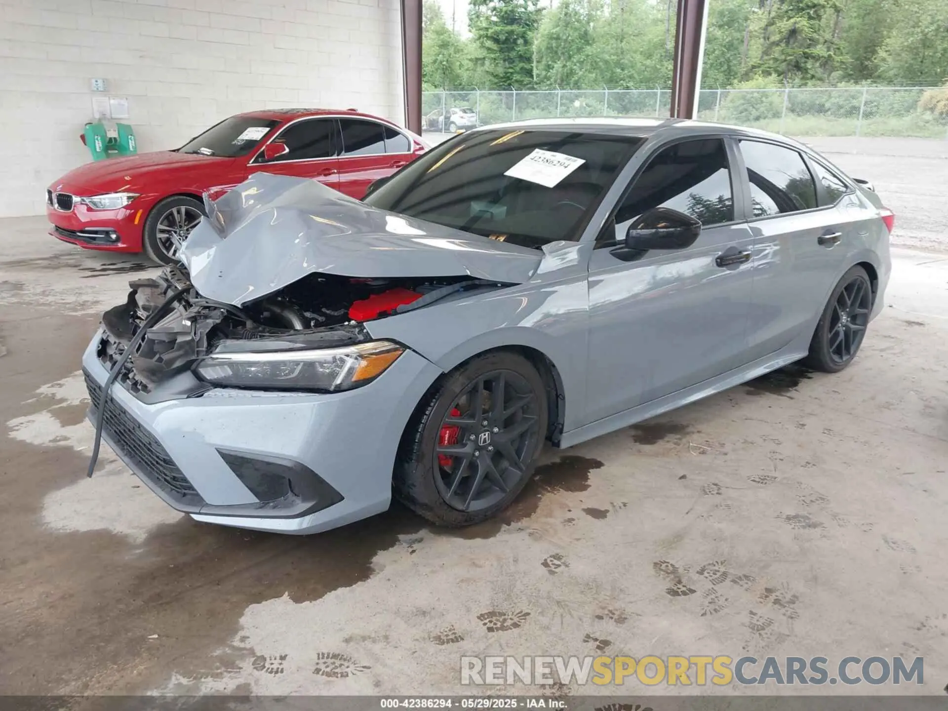2 Photograph of a damaged car 2HGFE1E59NH473020 HONDA CIVIC SI 2022