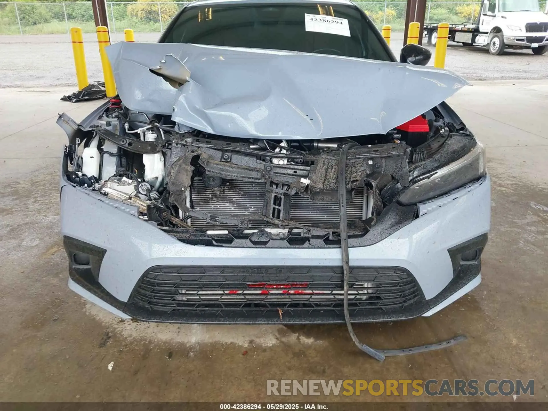 6 Photograph of a damaged car 2HGFE1E59NH473020 HONDA CIVIC SI 2022