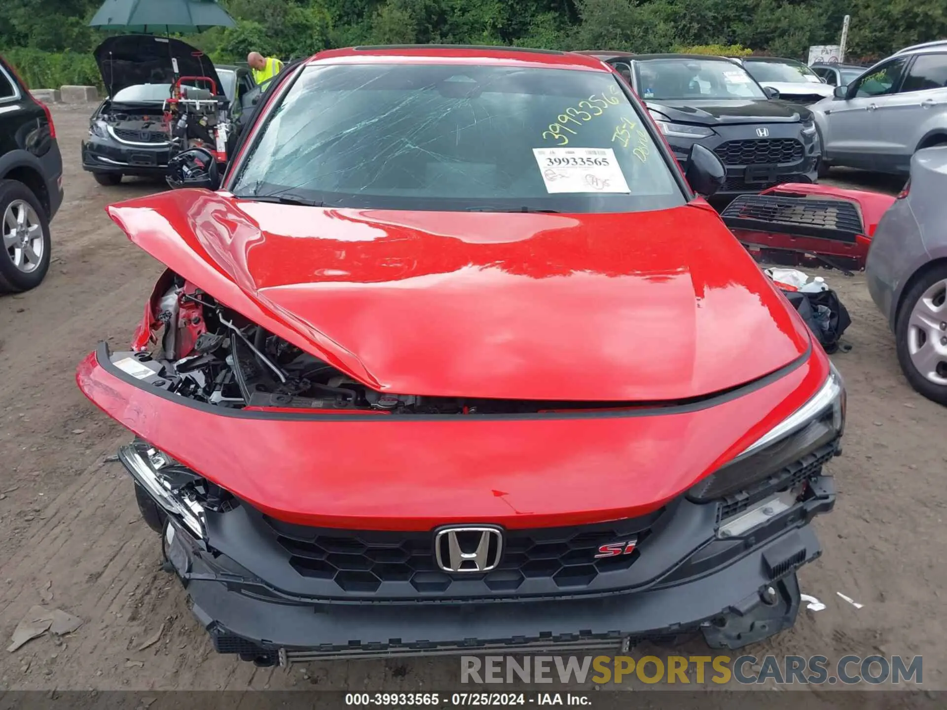 12 Photograph of a damaged car 2HGFE1E59NH474782 HONDA CIVIC SI 2022