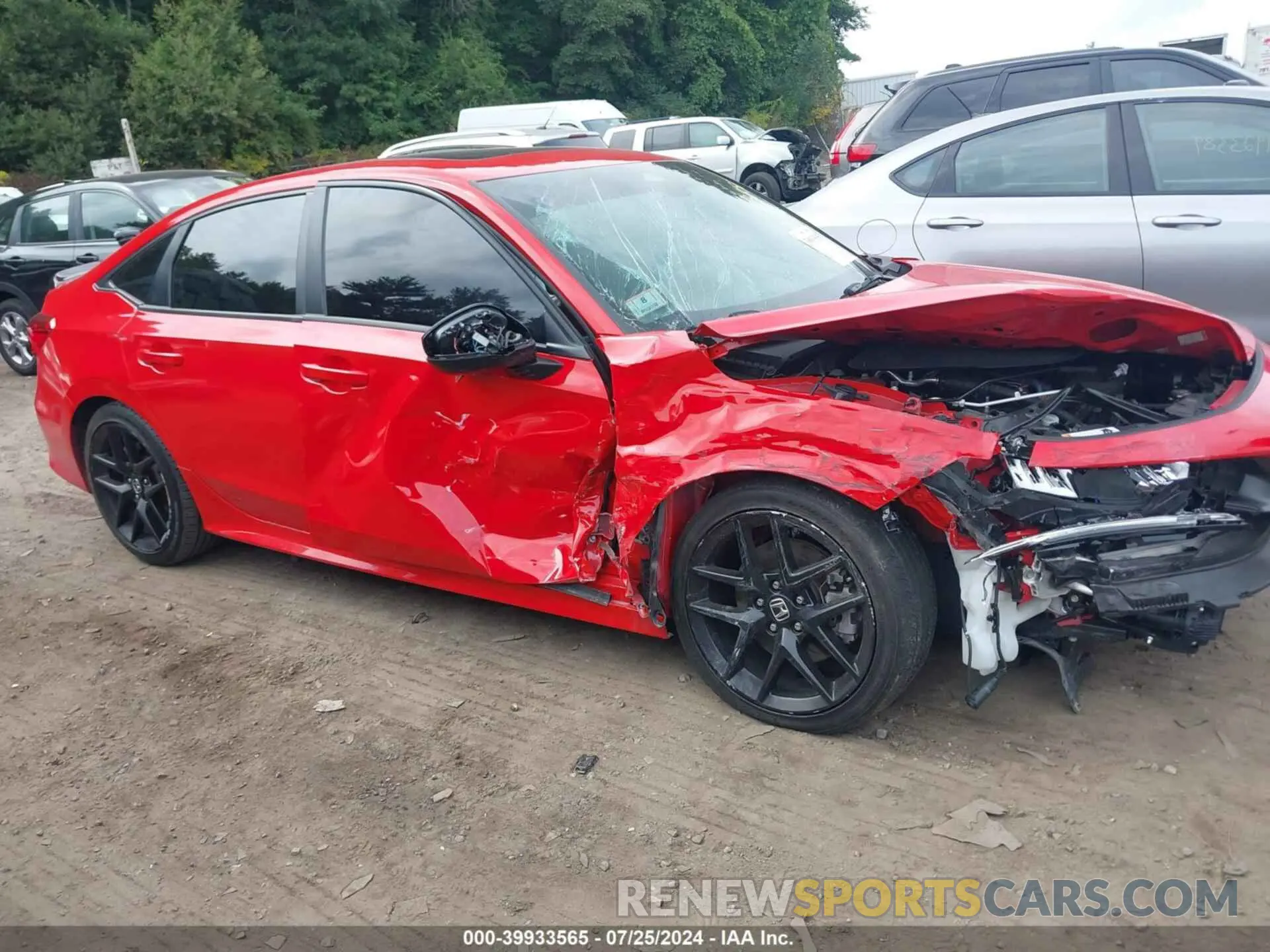 13 Photograph of a damaged car 2HGFE1E59NH474782 HONDA CIVIC SI 2022