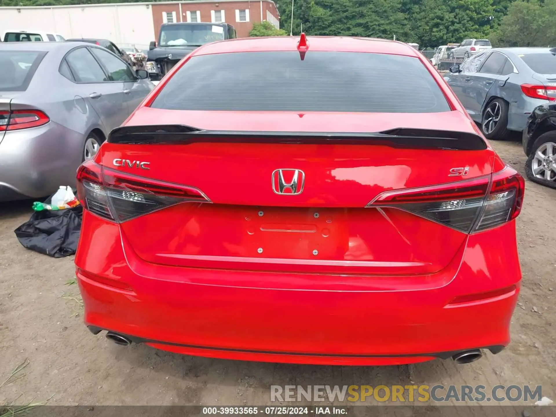 16 Photograph of a damaged car 2HGFE1E59NH474782 HONDA CIVIC SI 2022
