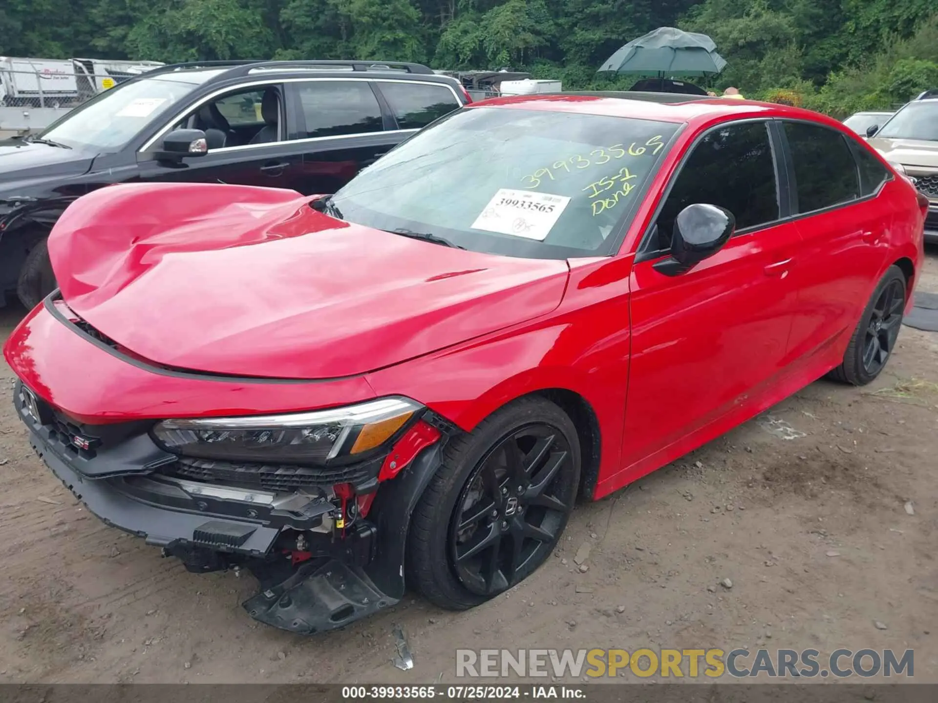 2 Photograph of a damaged car 2HGFE1E59NH474782 HONDA CIVIC SI 2022