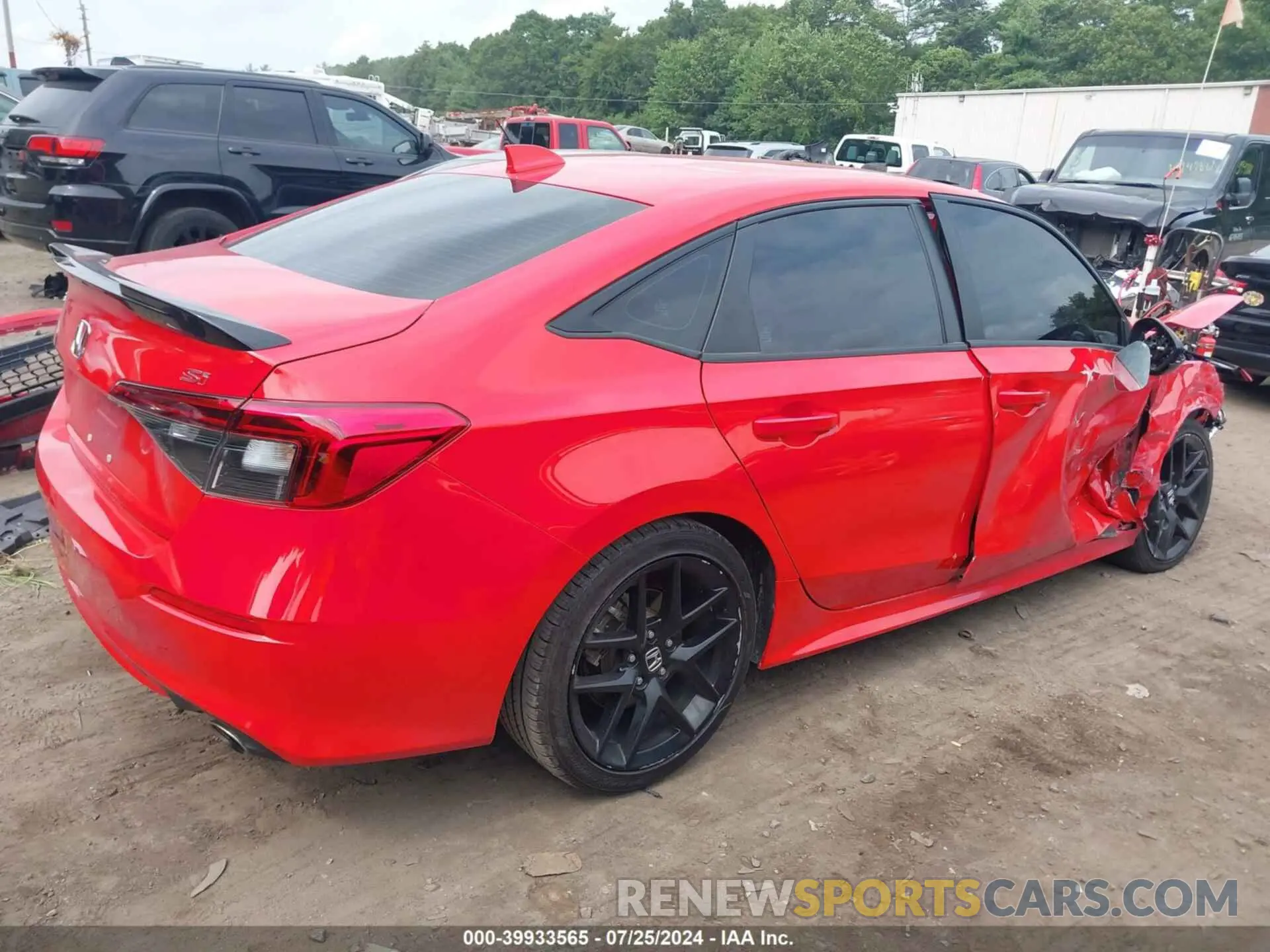 4 Photograph of a damaged car 2HGFE1E59NH474782 HONDA CIVIC SI 2022