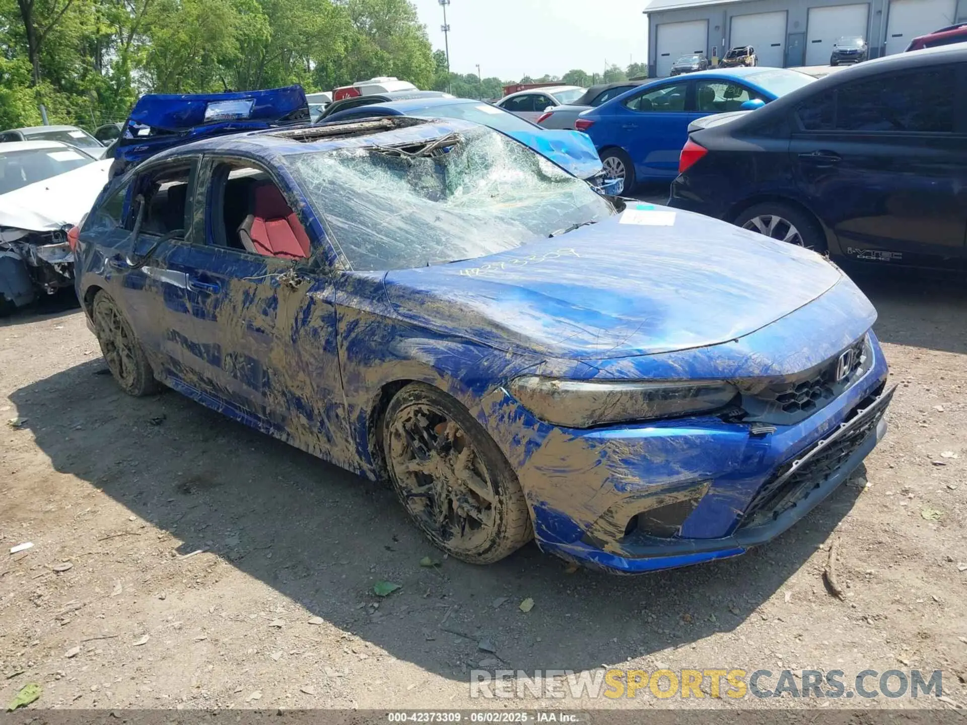 1 Photograph of a damaged car 2HGFE1E5XNH473074 HONDA CIVIC SI 2022