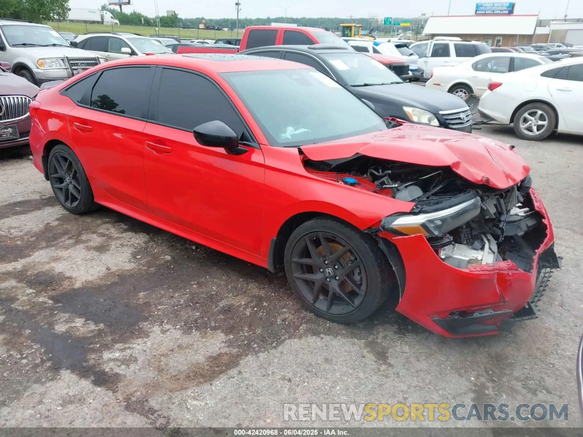 1 Photograph of a damaged car 2HGFE1E51PH470857 HONDA CIVIC SI 2023