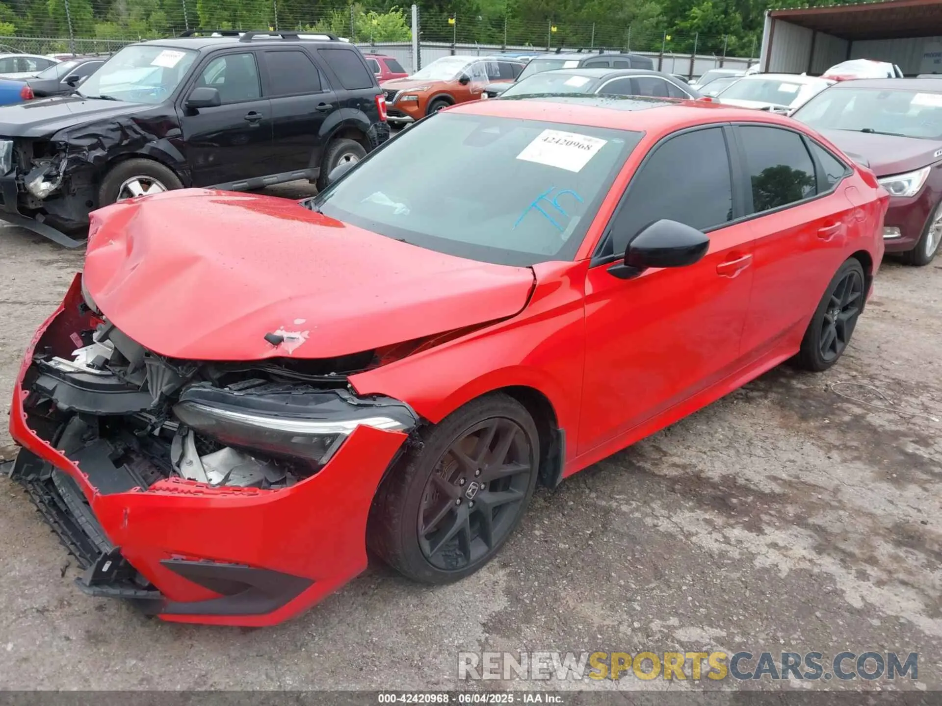 2 Photograph of a damaged car 2HGFE1E51PH470857 HONDA CIVIC SI 2023