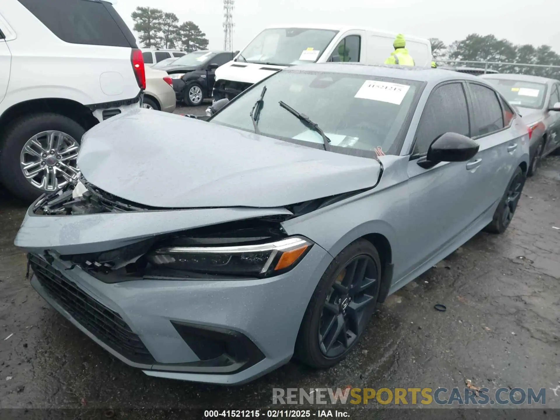 2 Photograph of a damaged car 2HGFE1E51PH472799 HONDA CIVIC SI 2023