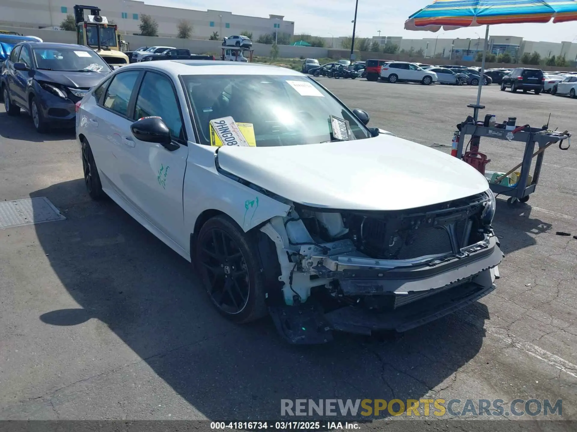 1 Photograph of a damaged car 2HGFE1E51PH475685 HONDA CIVIC SI 2023