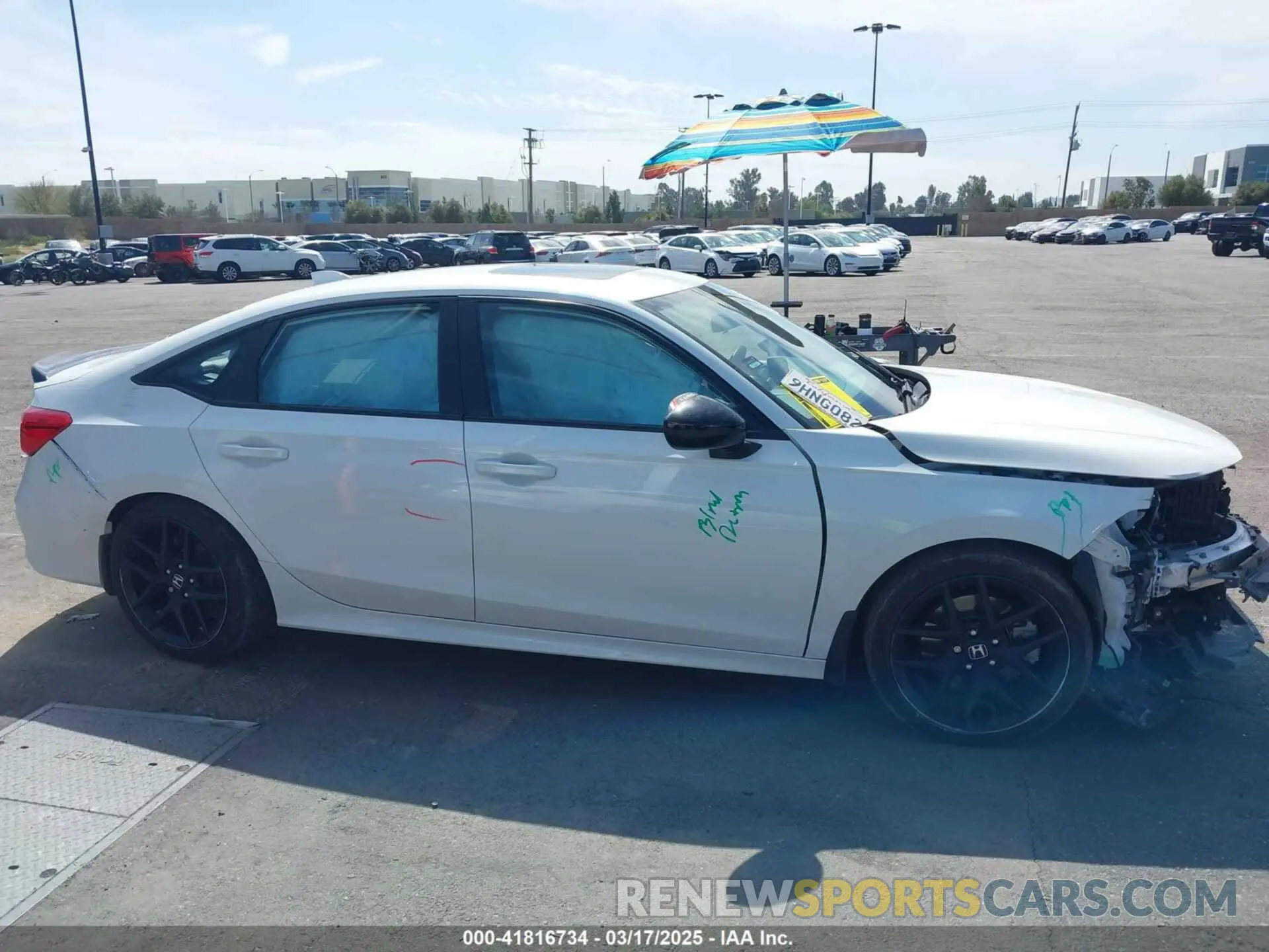 14 Photograph of a damaged car 2HGFE1E51PH475685 HONDA CIVIC SI 2023