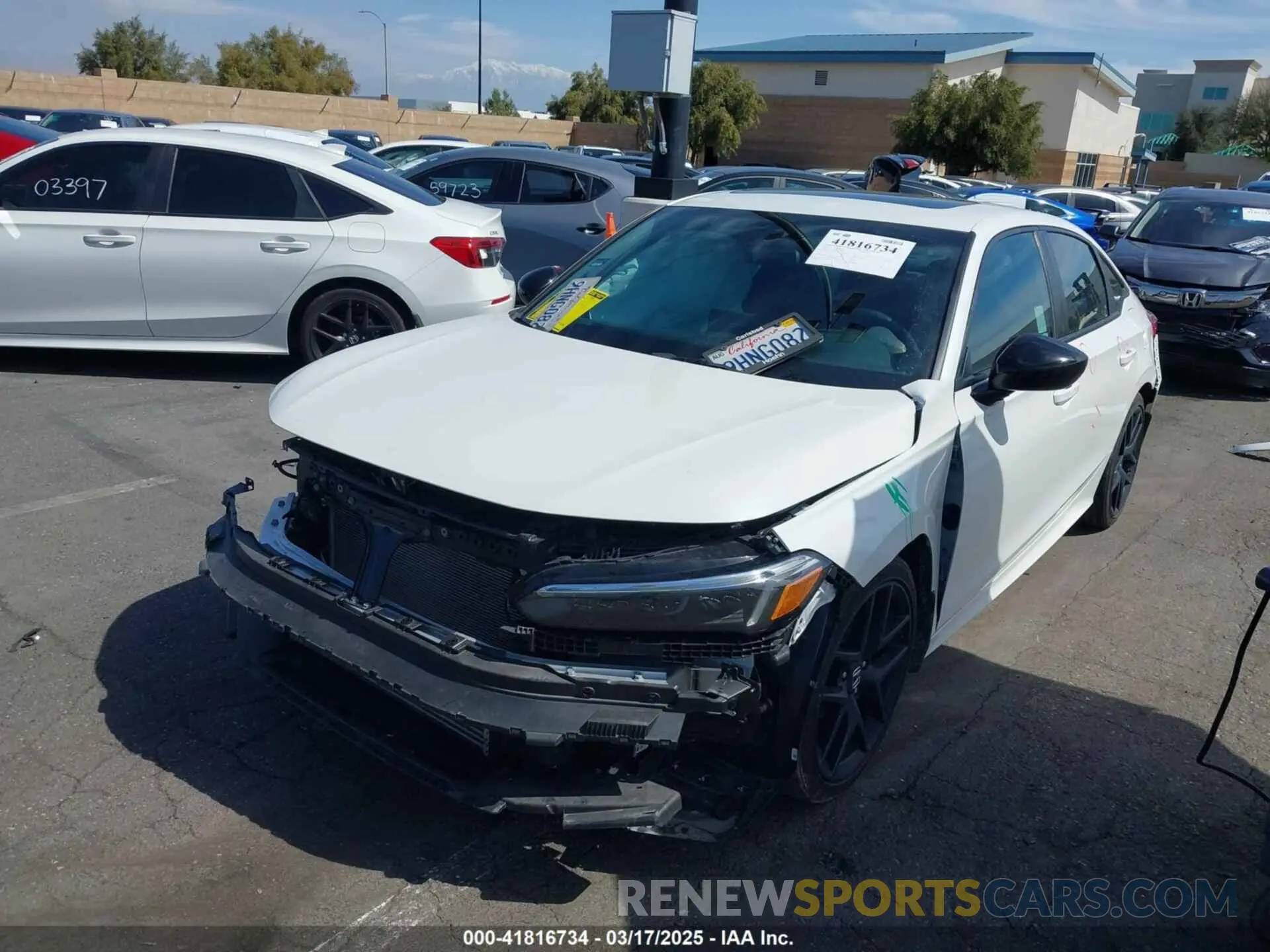 6 Photograph of a damaged car 2HGFE1E51PH475685 HONDA CIVIC SI 2023